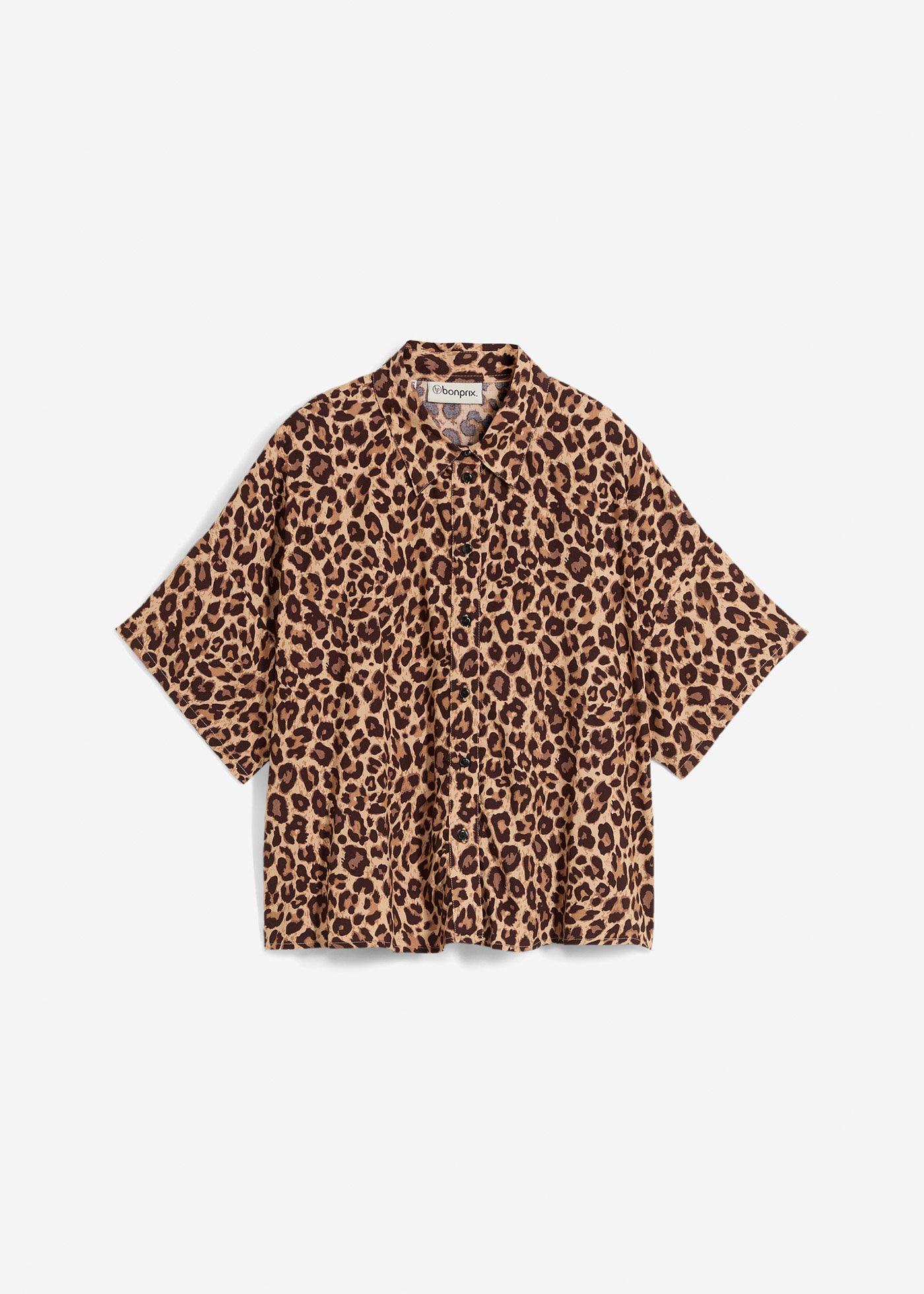 Camicia in viscosa fluente