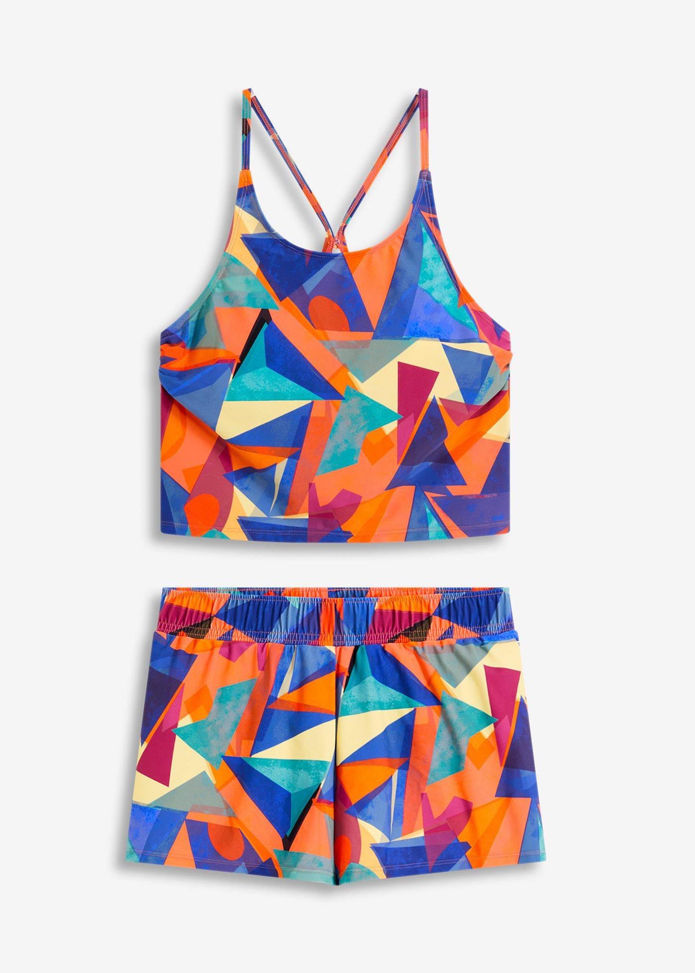 Tankini con shorts (set 2 pezzi)