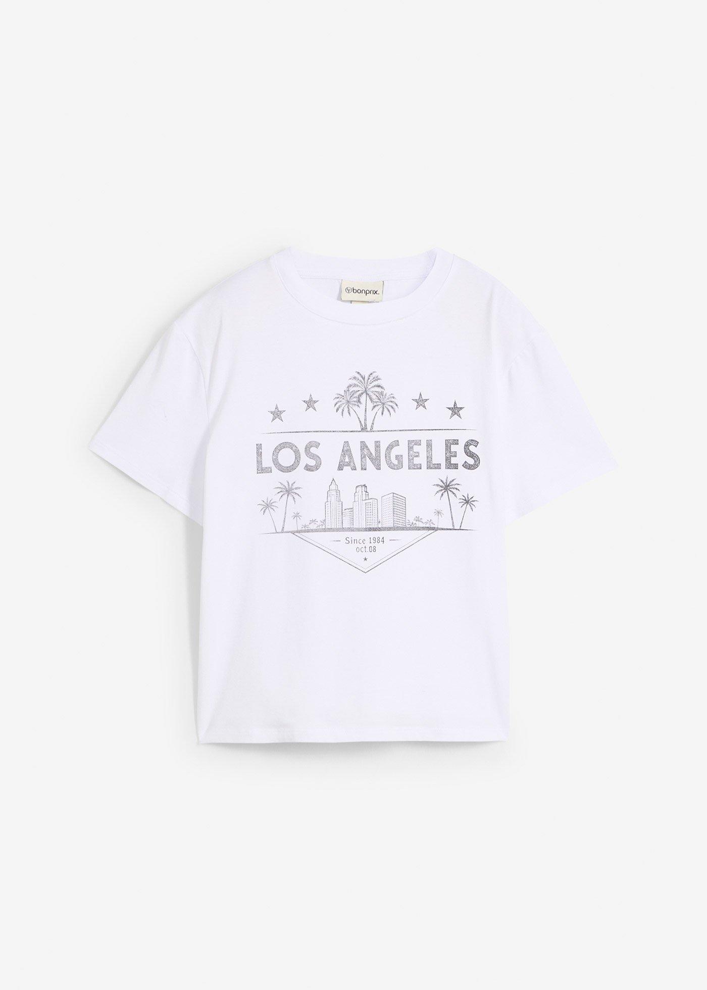 T-shirt corta in jersey