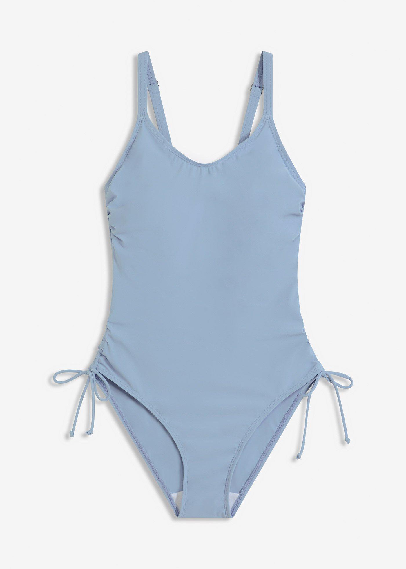 Costume intero con laccetti ed effetto modellante leggero