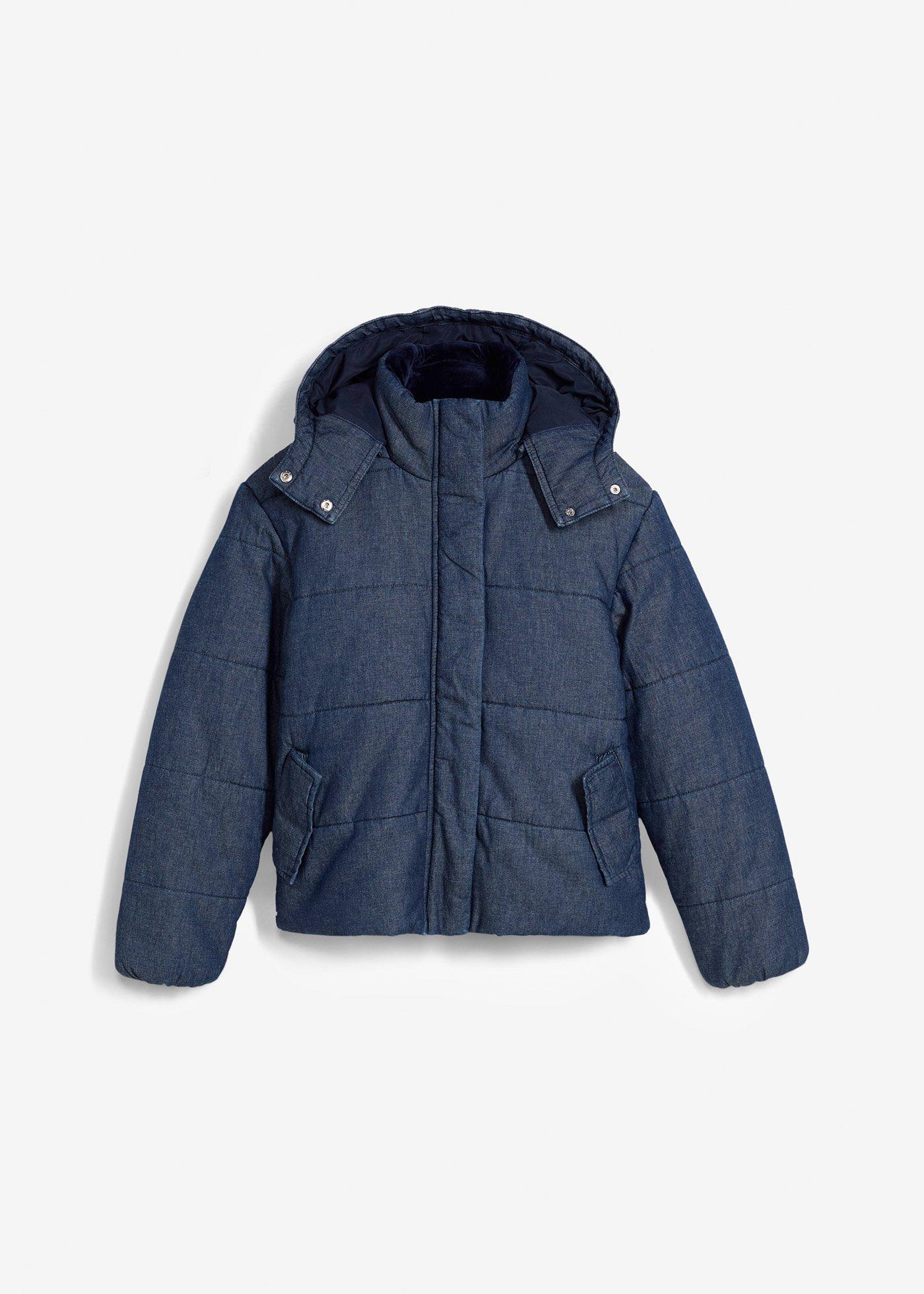 Giacca trapuntata in denim