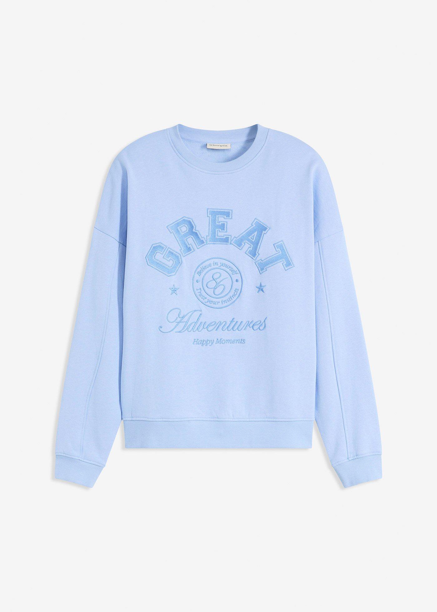 Felpa oversize in puro cotone