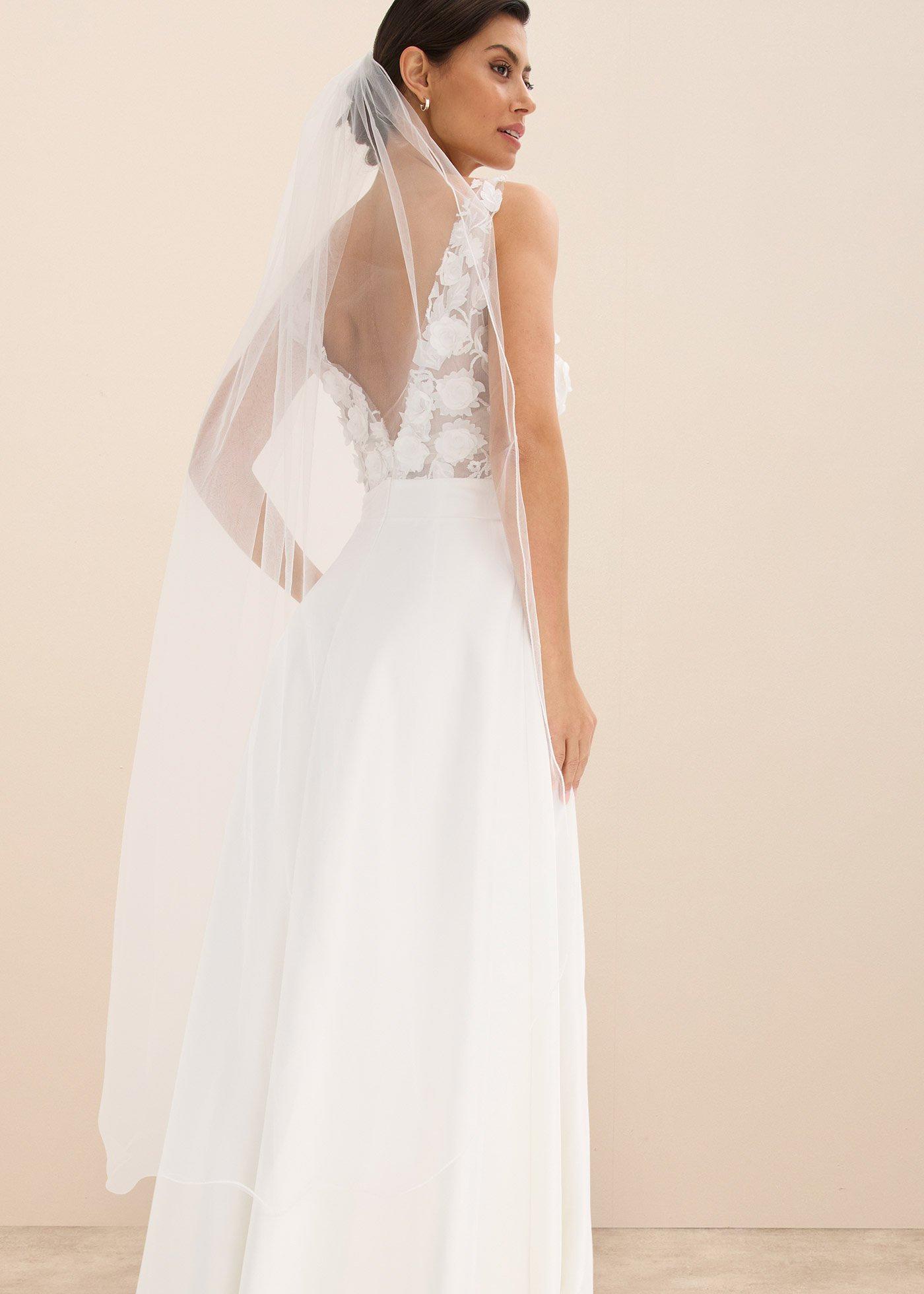 Velo da sposa trasparente