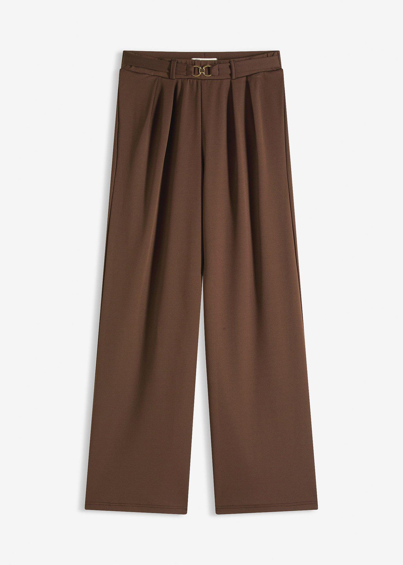 Pantaloni in jersey con elastico in vita