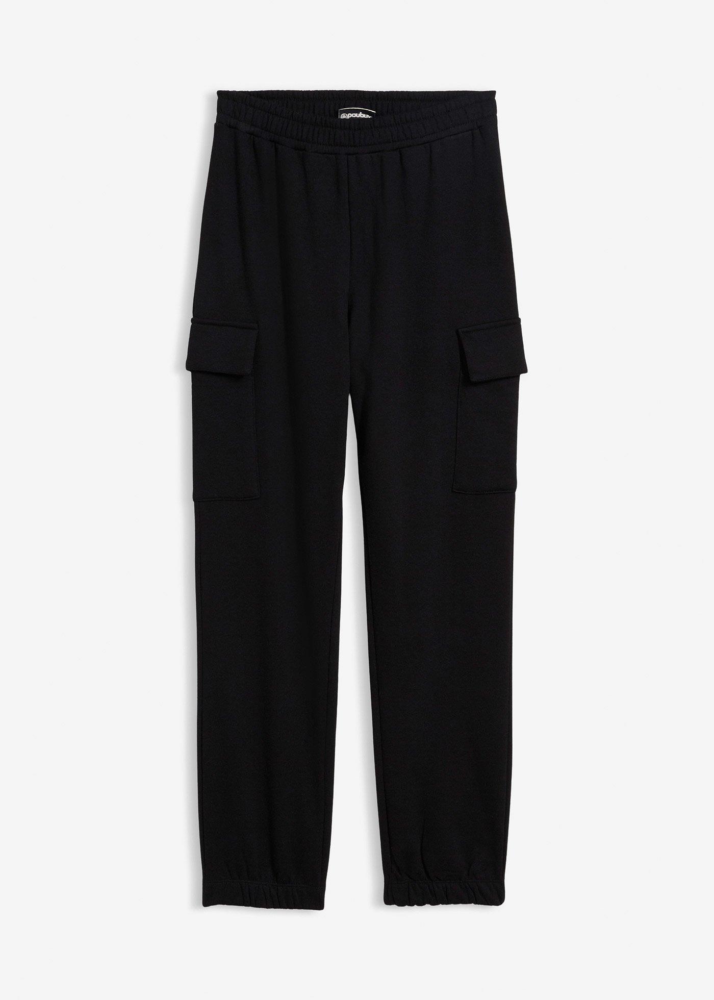 Pantaloni cargo da jogging in puro cotone biologico