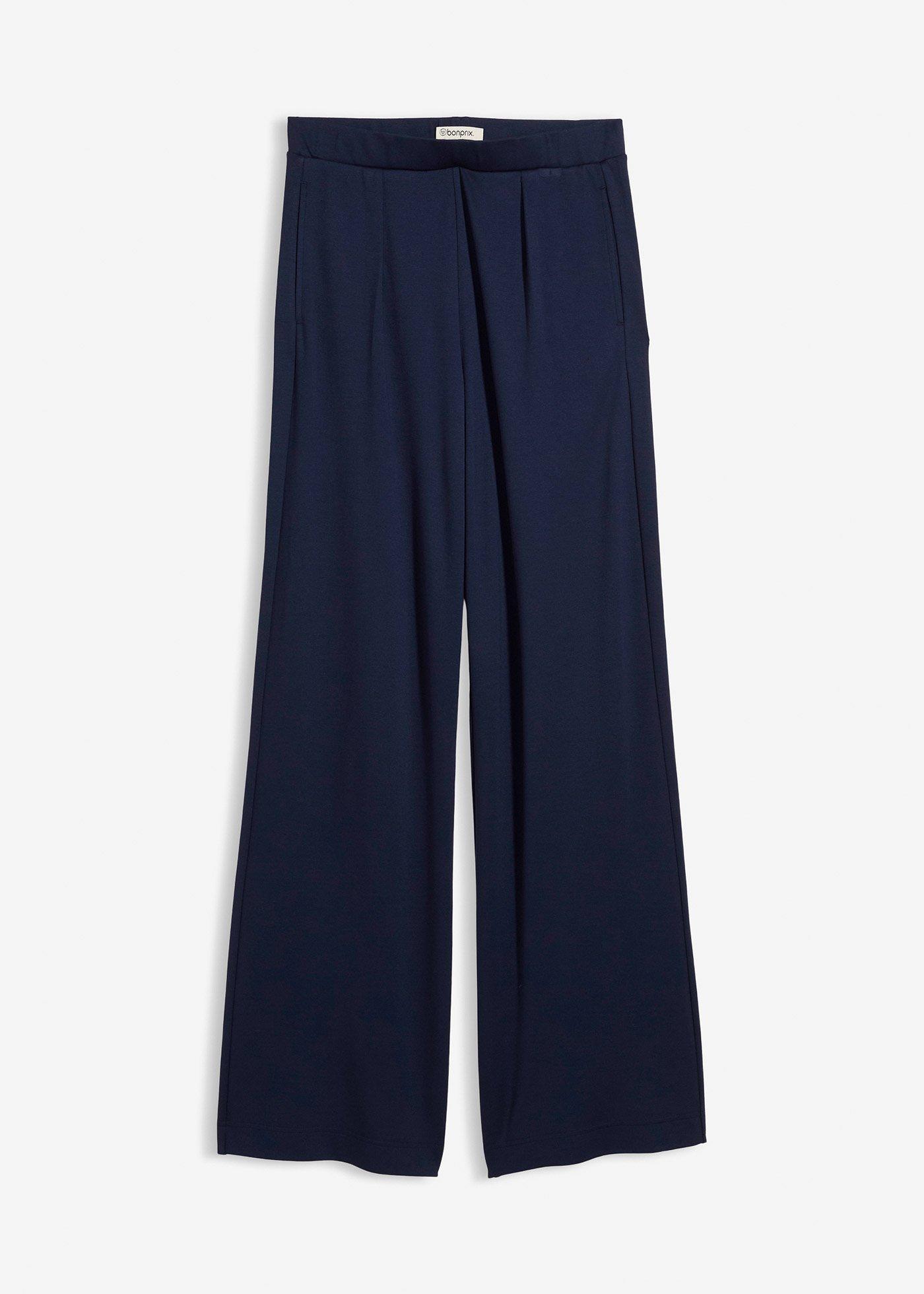 Pantaloni a palazzo in comodo punto di Roma
