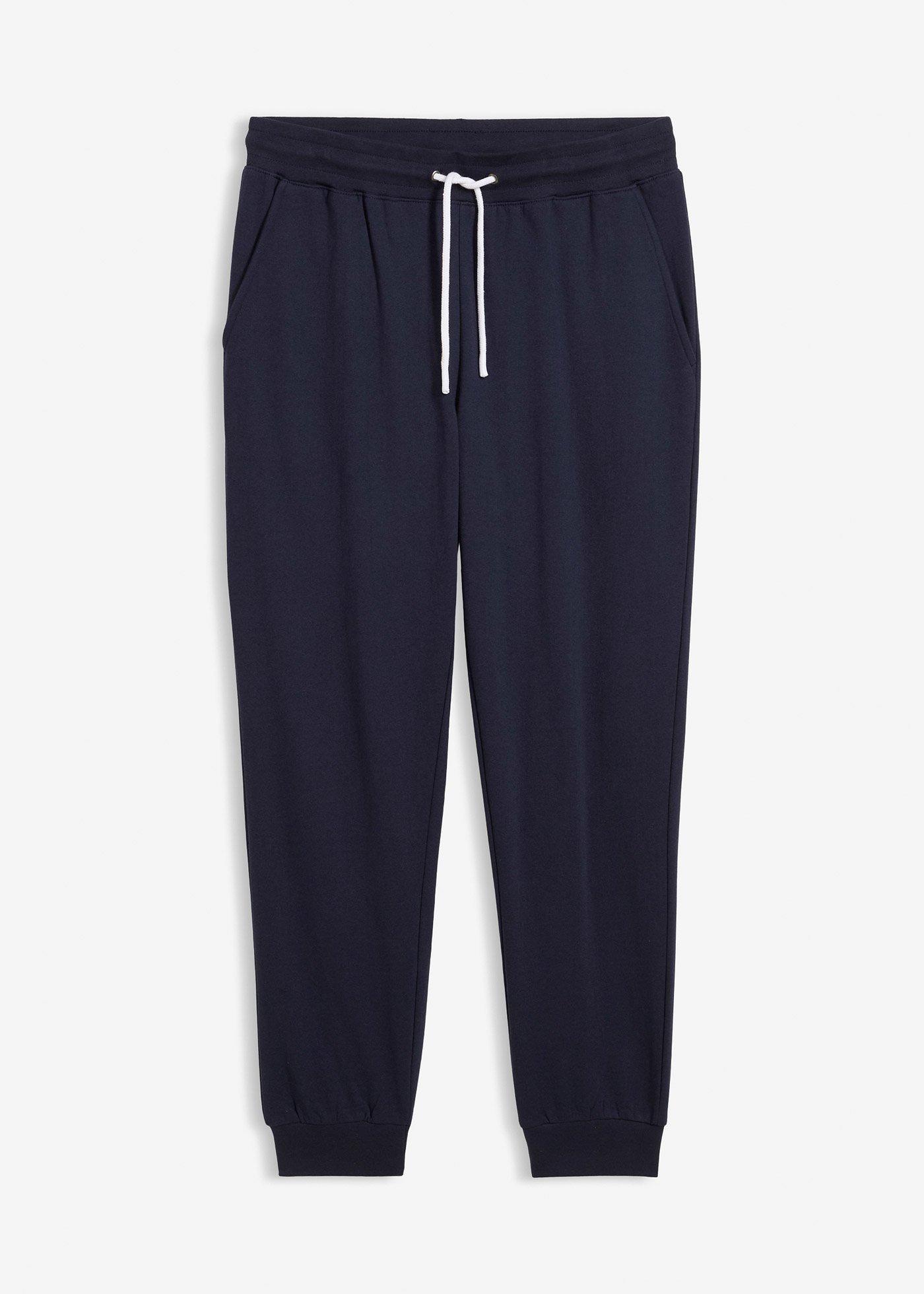 Pantaloni da jogging con fondo a costine