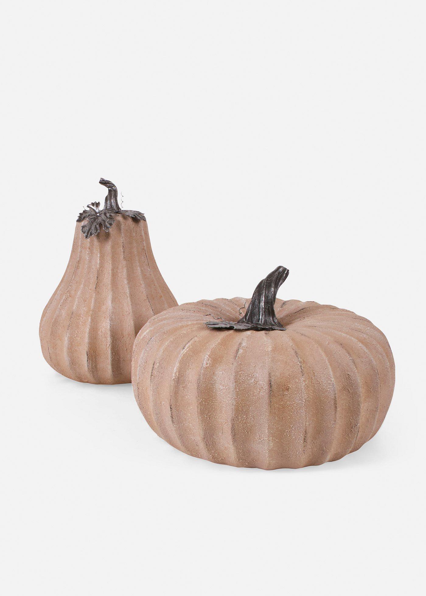 Soprammobili a forma di zucca (set da 2)
