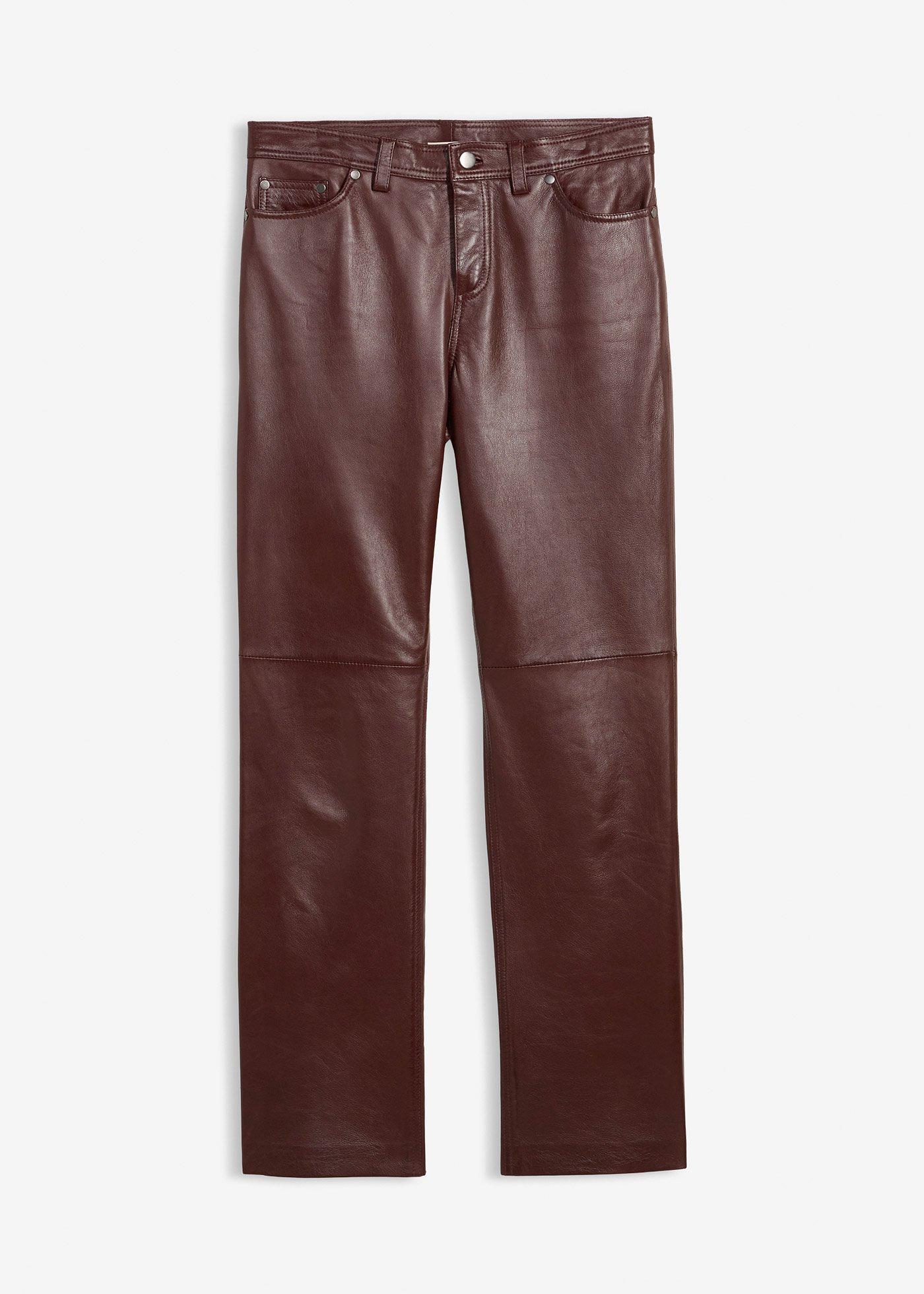 Pantaloni in nappa di agnello