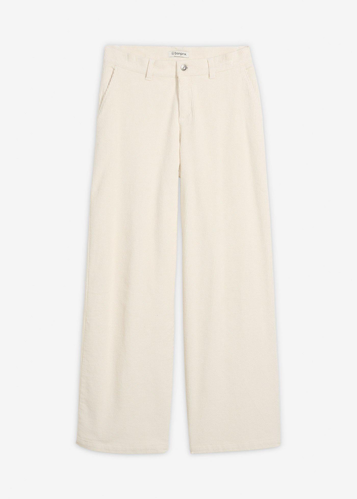 Pantaloni larghi in velluto a coste