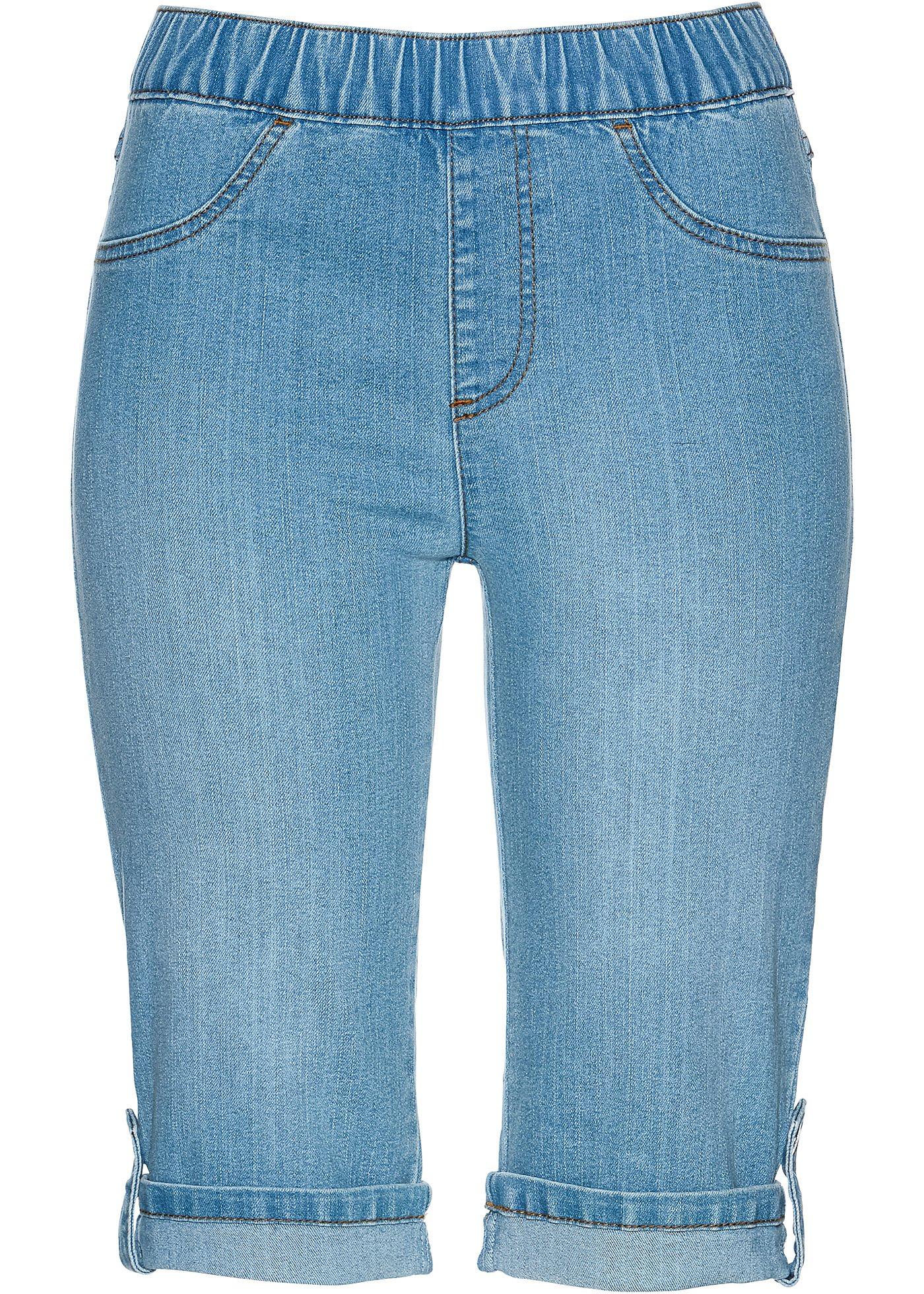 Bermuda di jeans con elastico