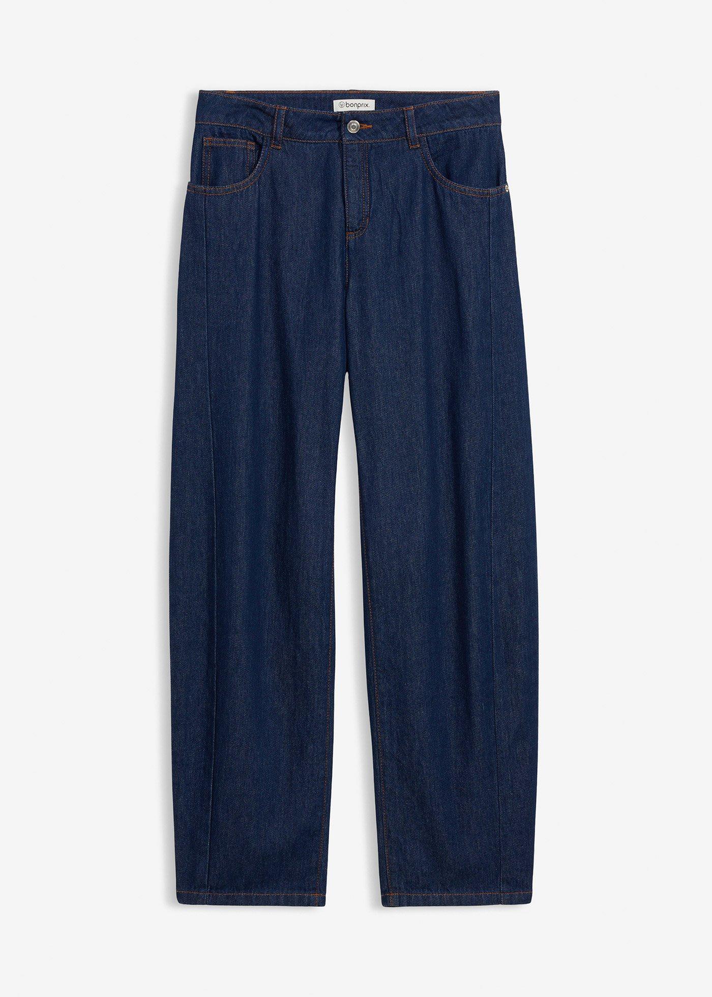 Jeans a palloncino, vita media