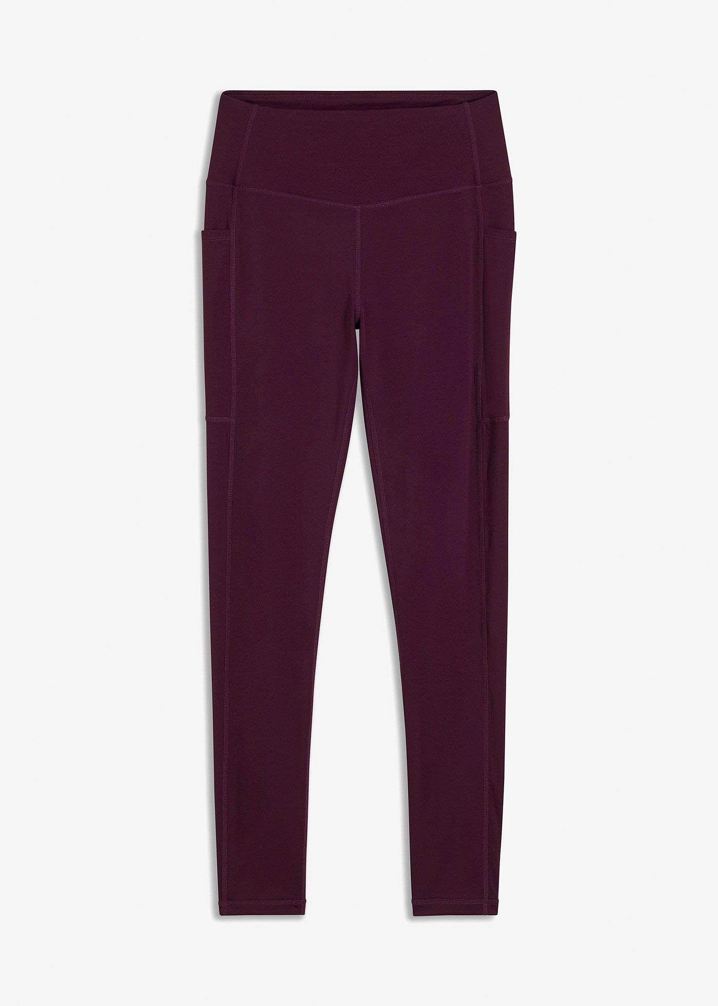 Leggings sportivi comodi con tasca per il cellulare, ad asciugatura rapida