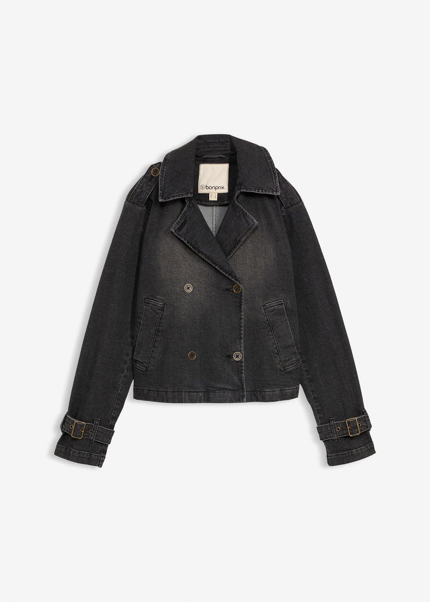 Trench in denim