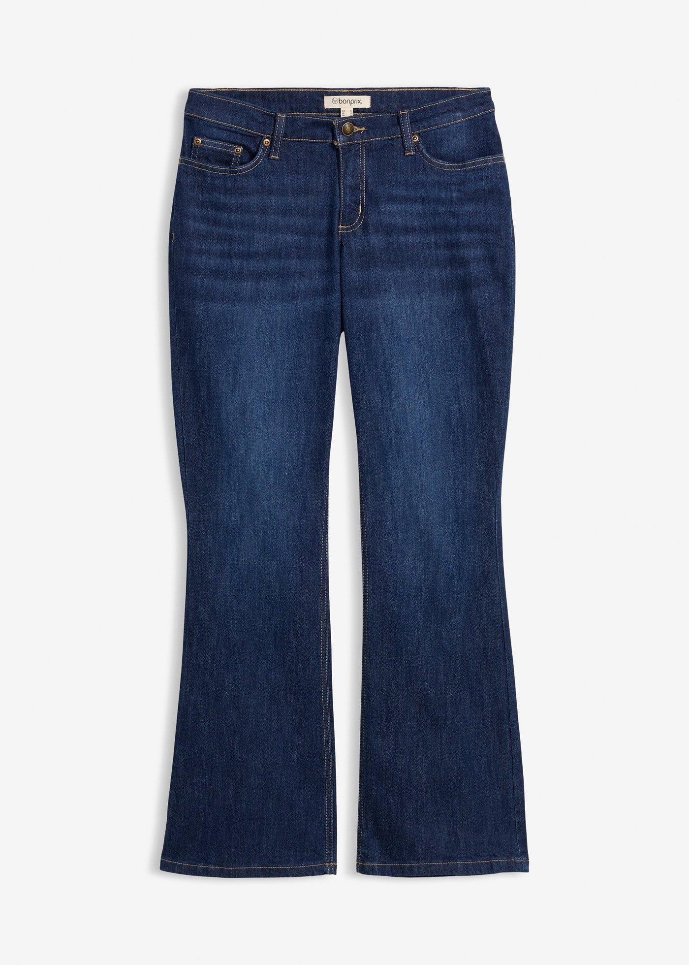 Jeans a zampa, vita media