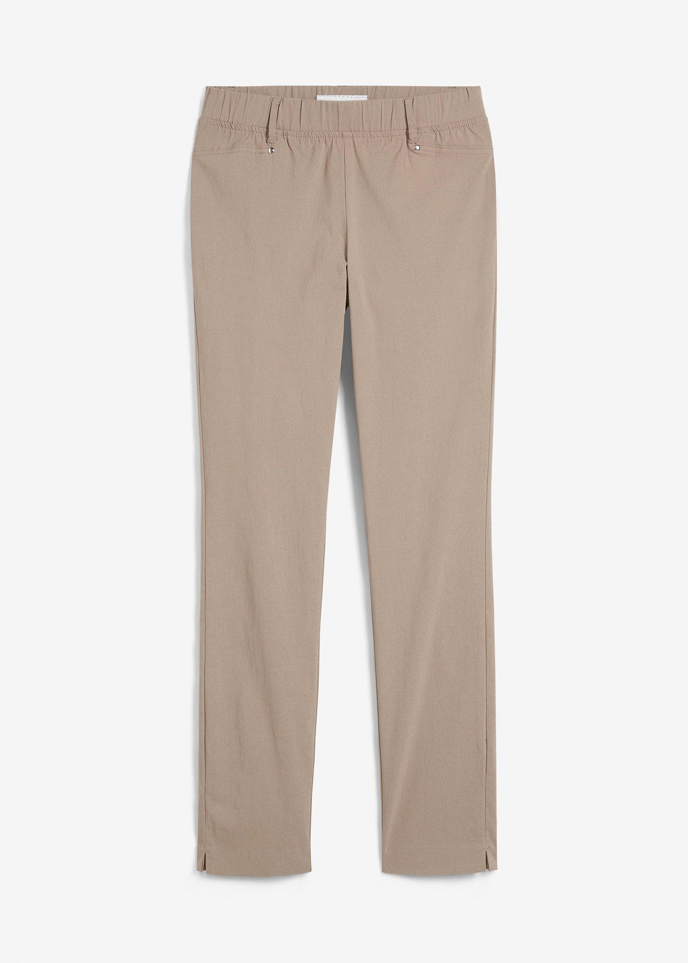 Pantaloni elasticizzati con elastico in vita