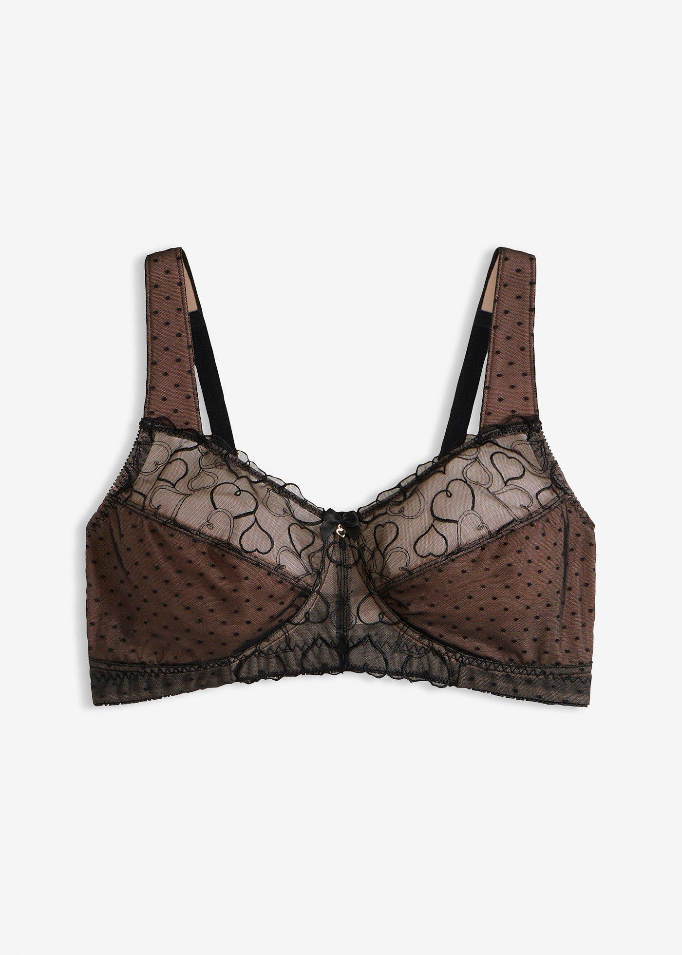 Reggiseno contenitivo senza ferretto con spalline imbottite