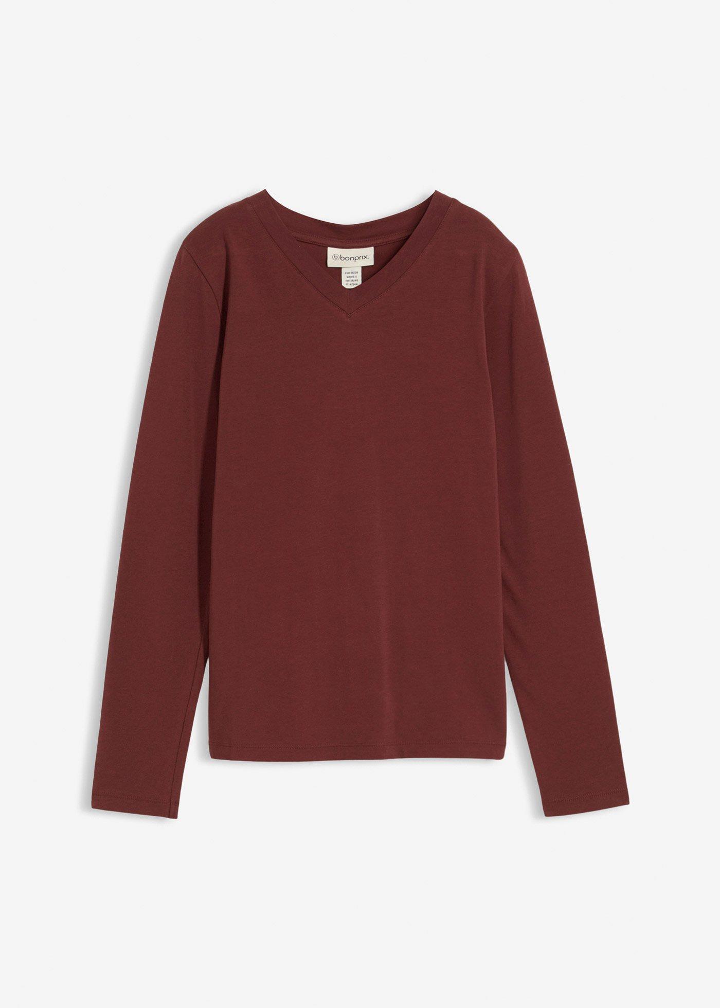 Maglia aderente a maniche lunghe