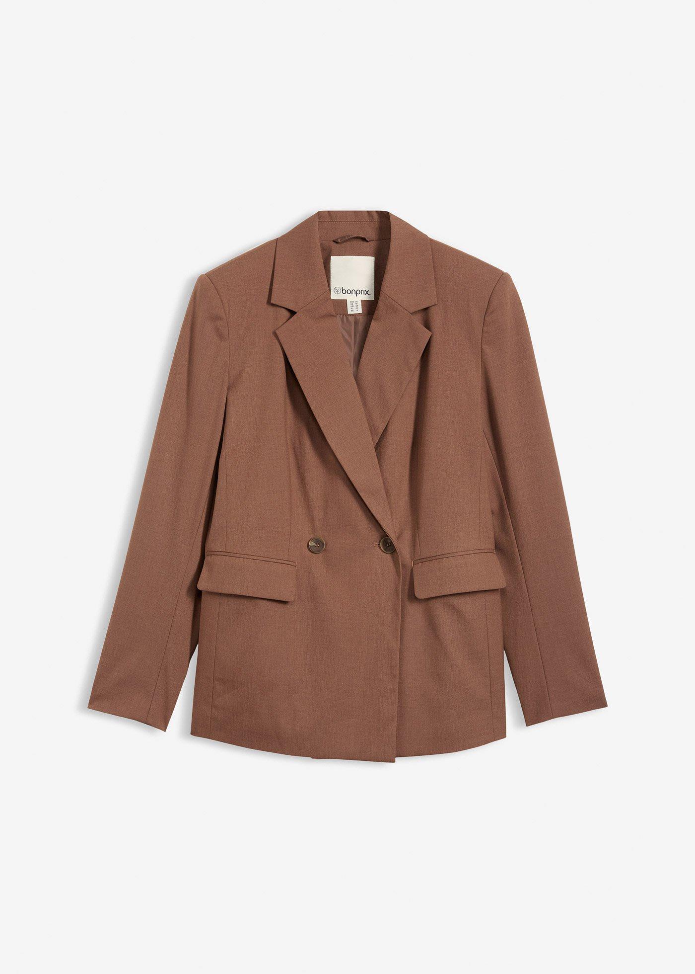 Blazer in misto viscosa