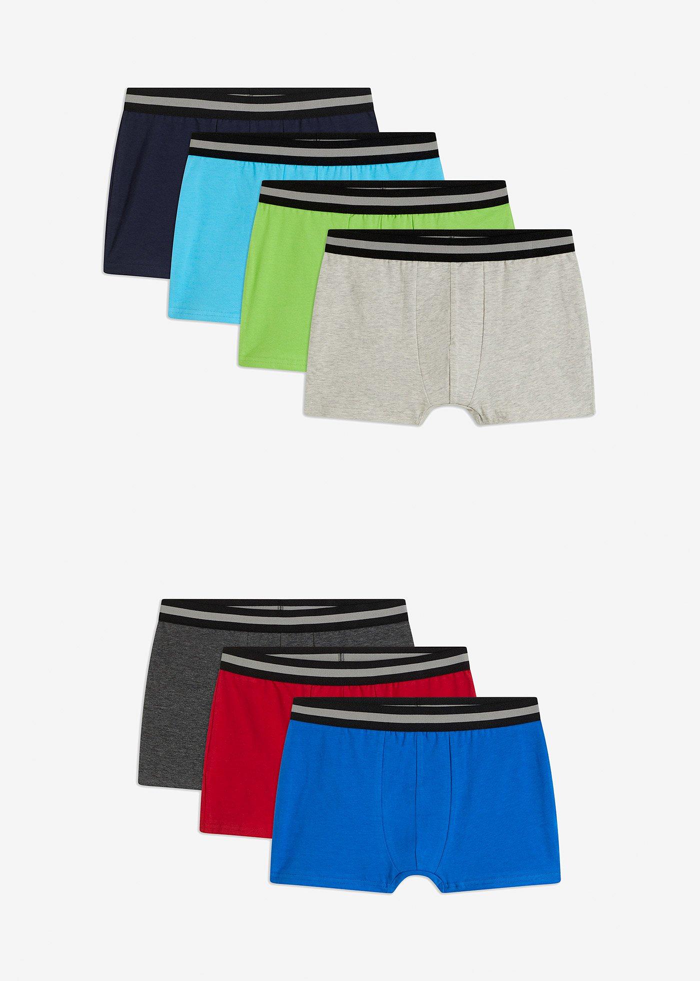 Boxer con cotone morbido (pacco da 7)