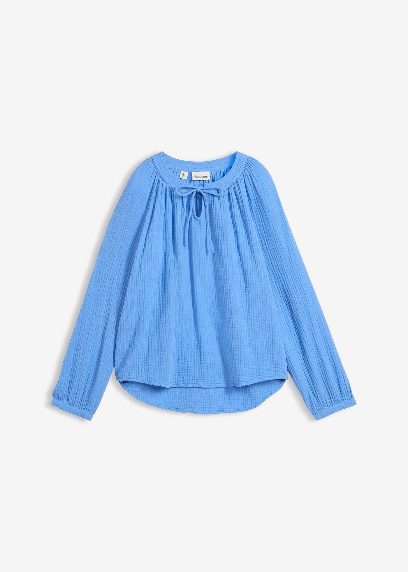 Blusa in mussola morbida