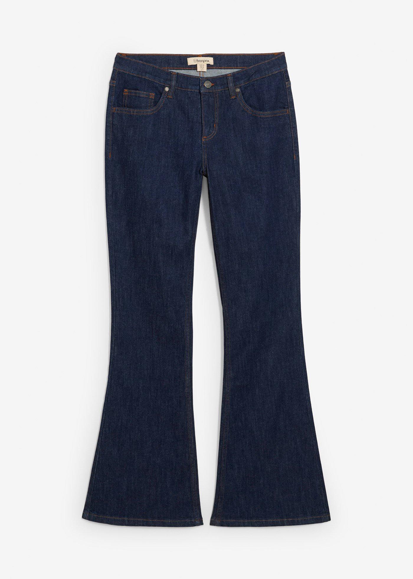 Jeans a zampa, vita media