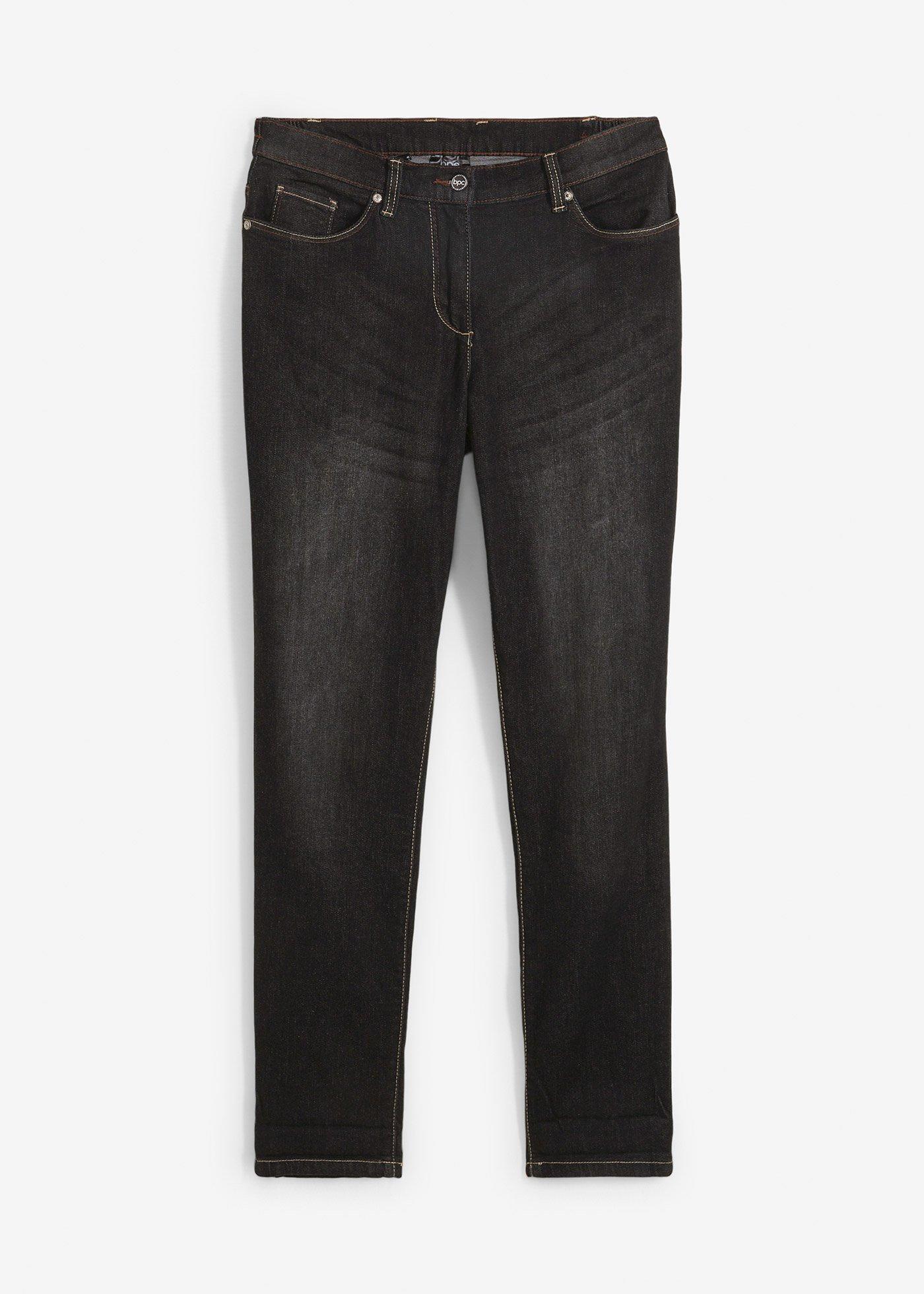 Jeans boyfriend elasticizzati, vita media