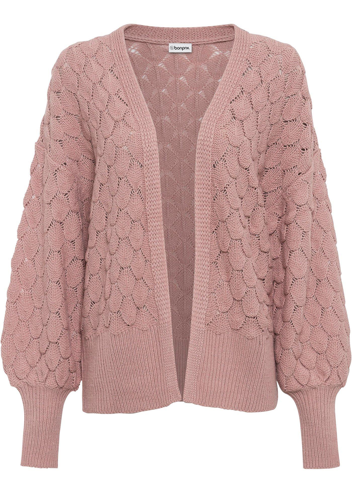 Cardigan traforato