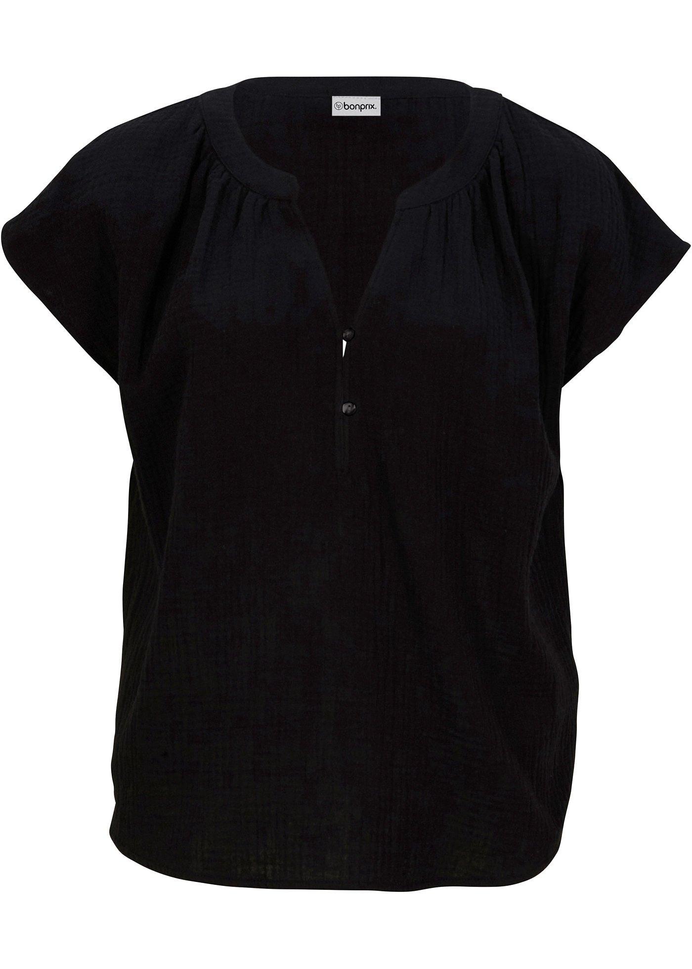 Top in mussola di puro cotone