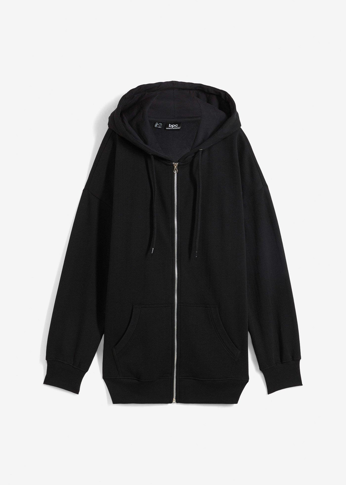 Felpa con zip e cappuccio