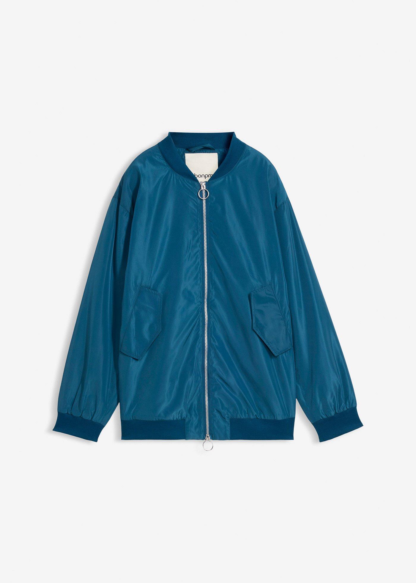 Giubbotto bomber con fodera leopardata