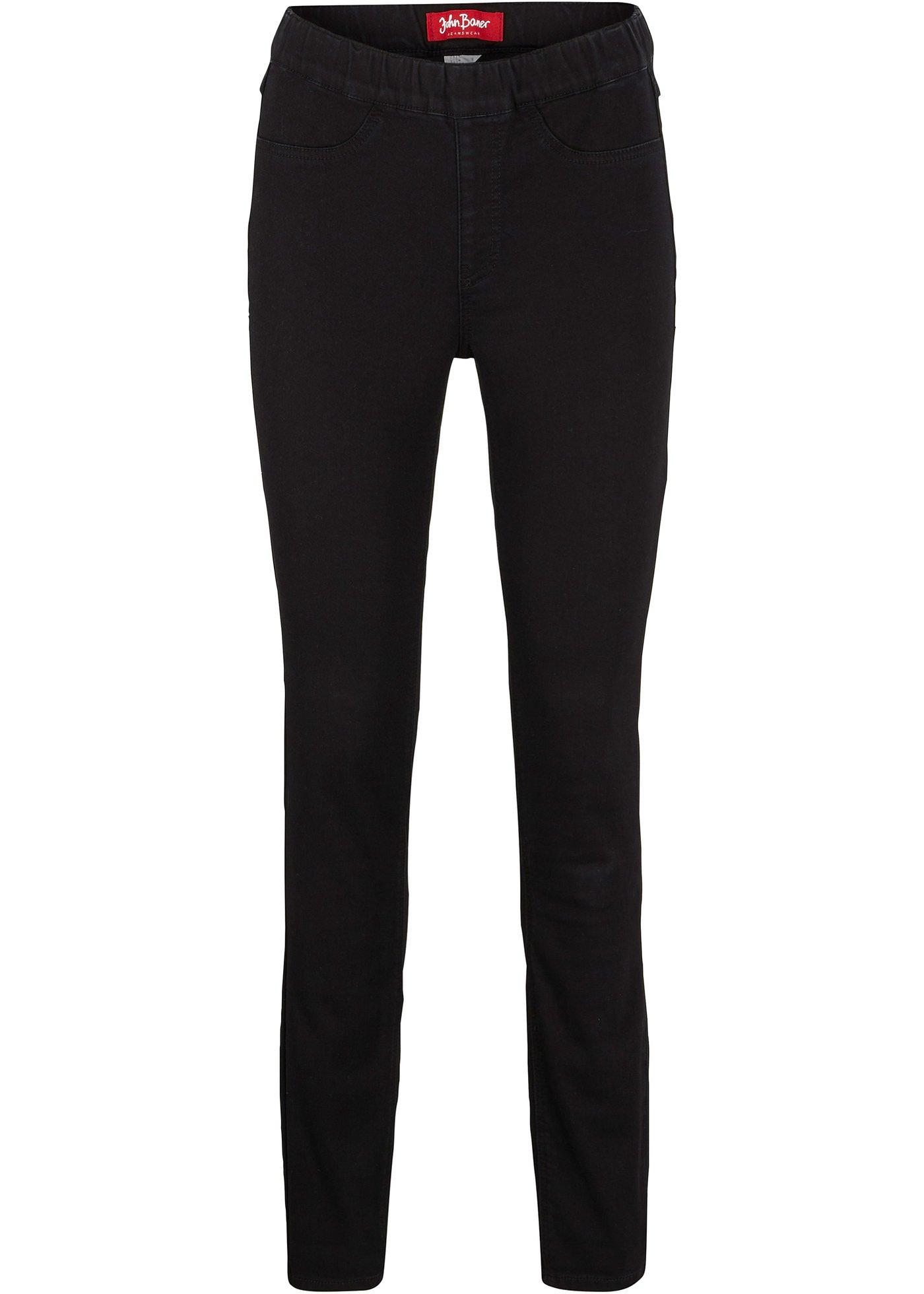 Jeggings termici, vita media