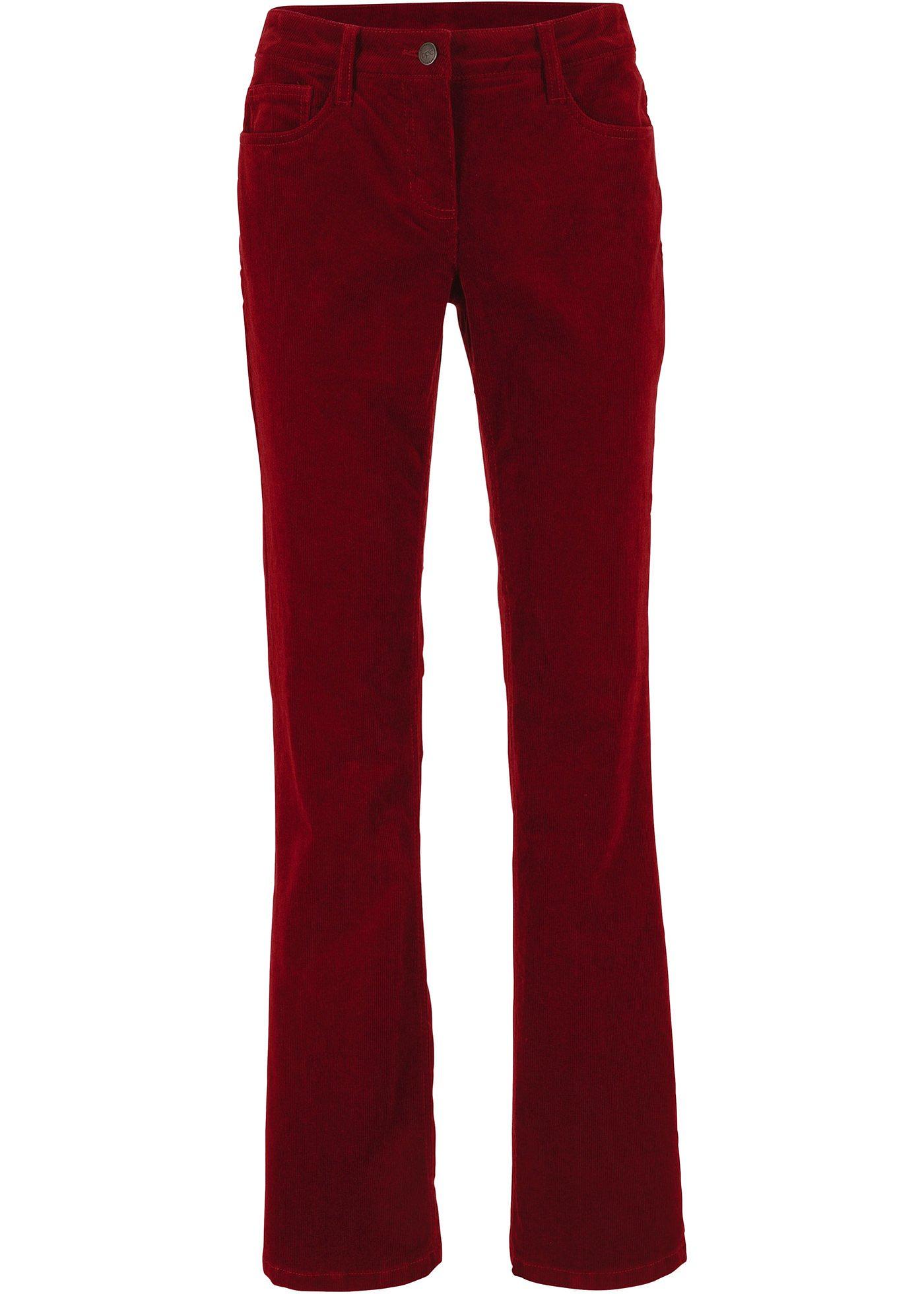 Pantaloni di velluto elasticizzati, bootcut