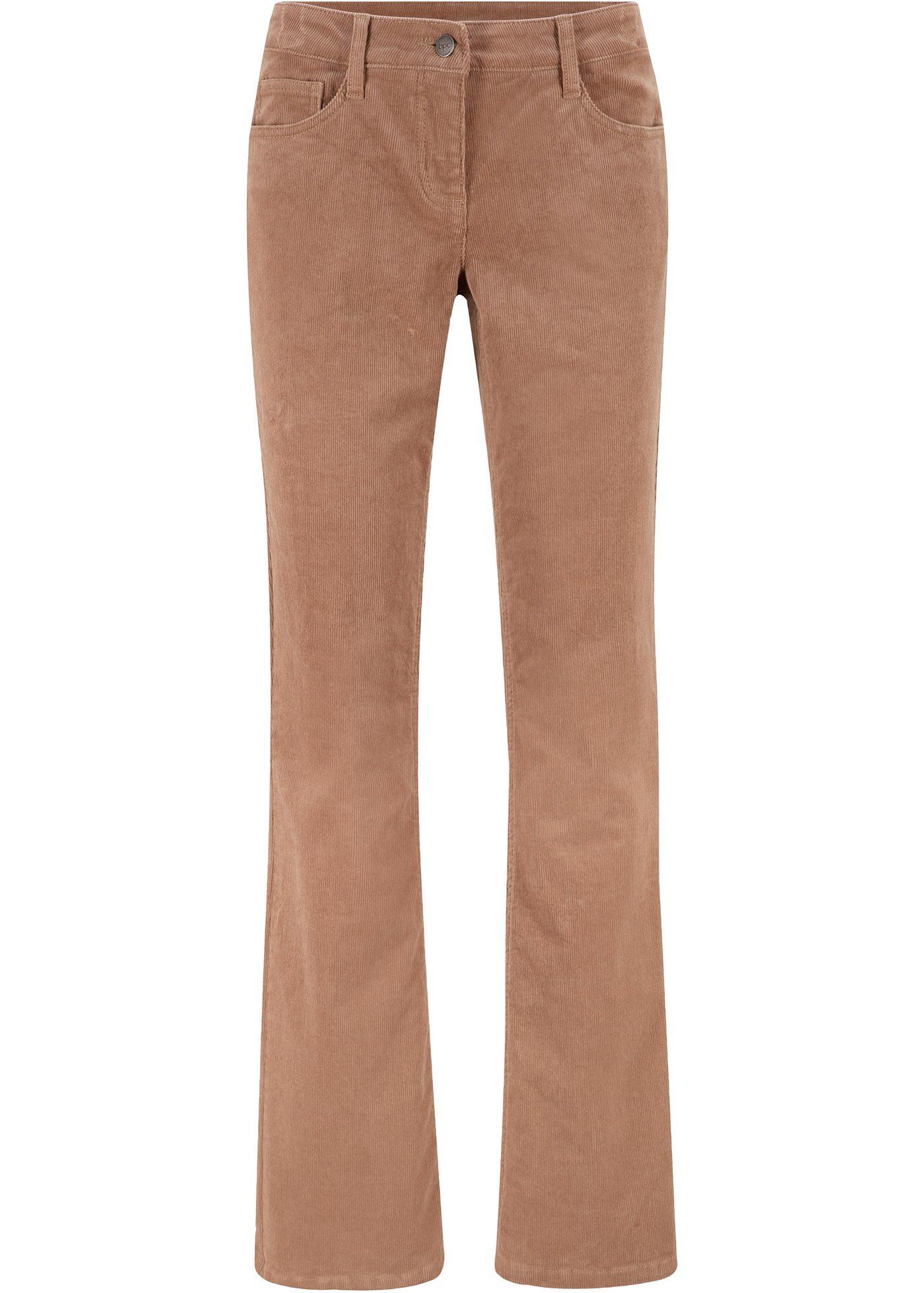 Pantaloni di velluto elasticizzati, bootcut