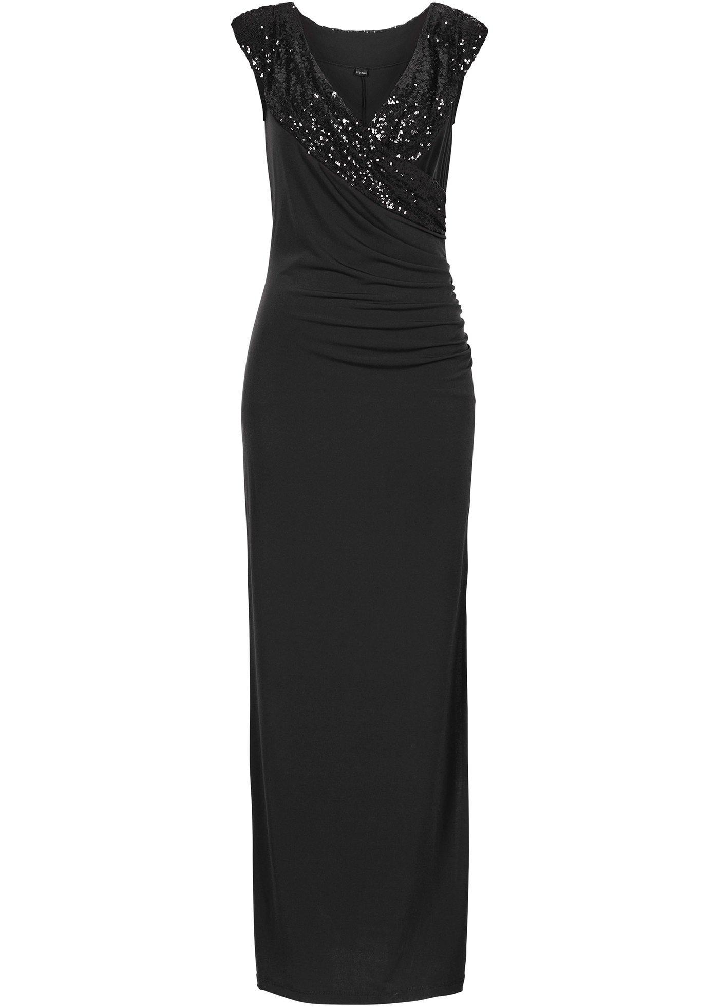 Abito di jersey con paillettes