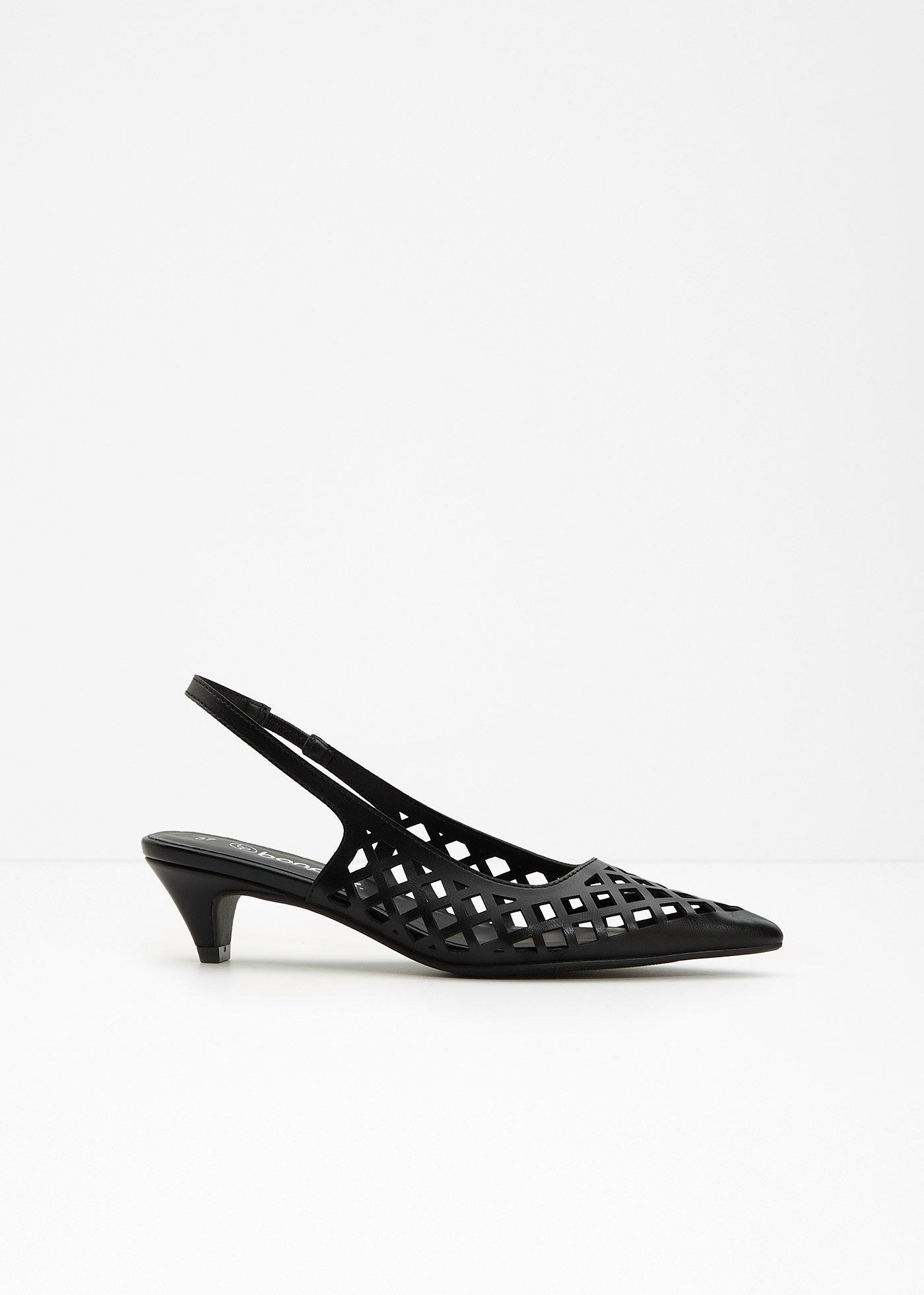 Décolleté slingback con cut-out