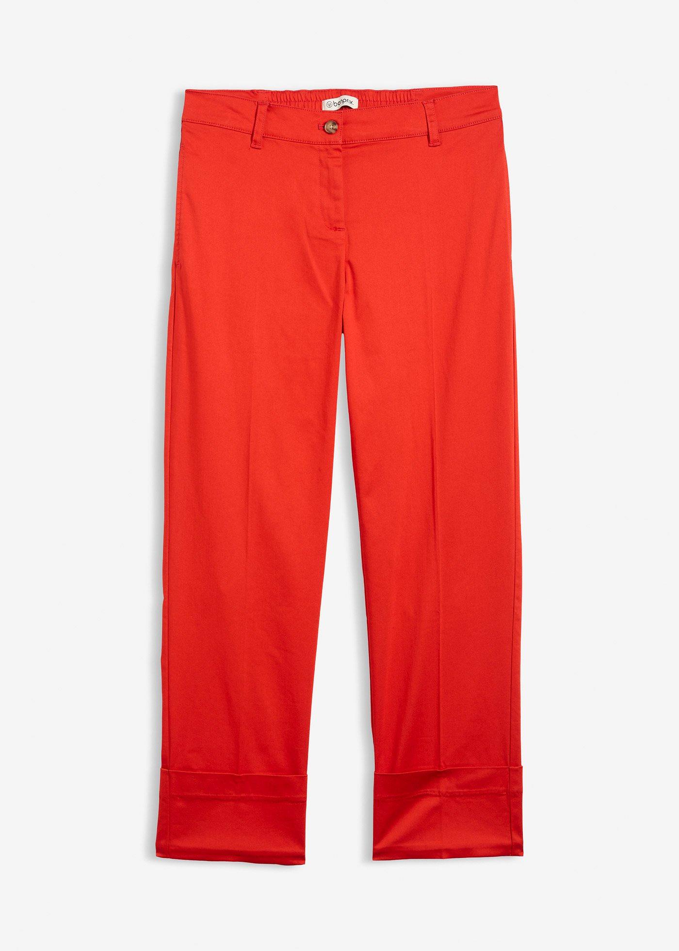 Pantaloni chino in misto cotone