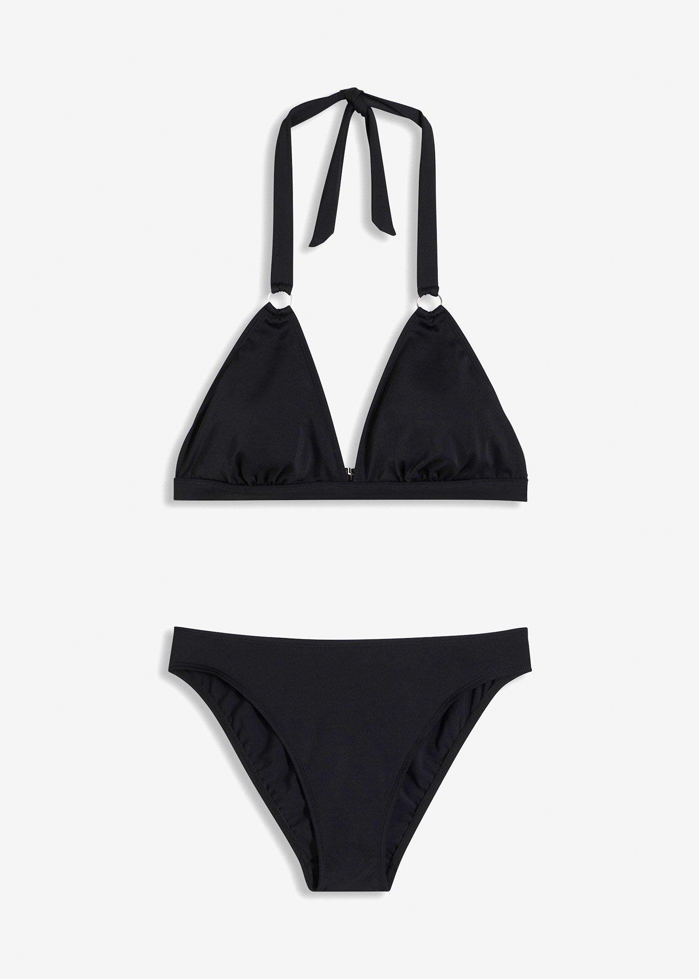 Bikini all'americana con anelli (set 2 pezzi)
