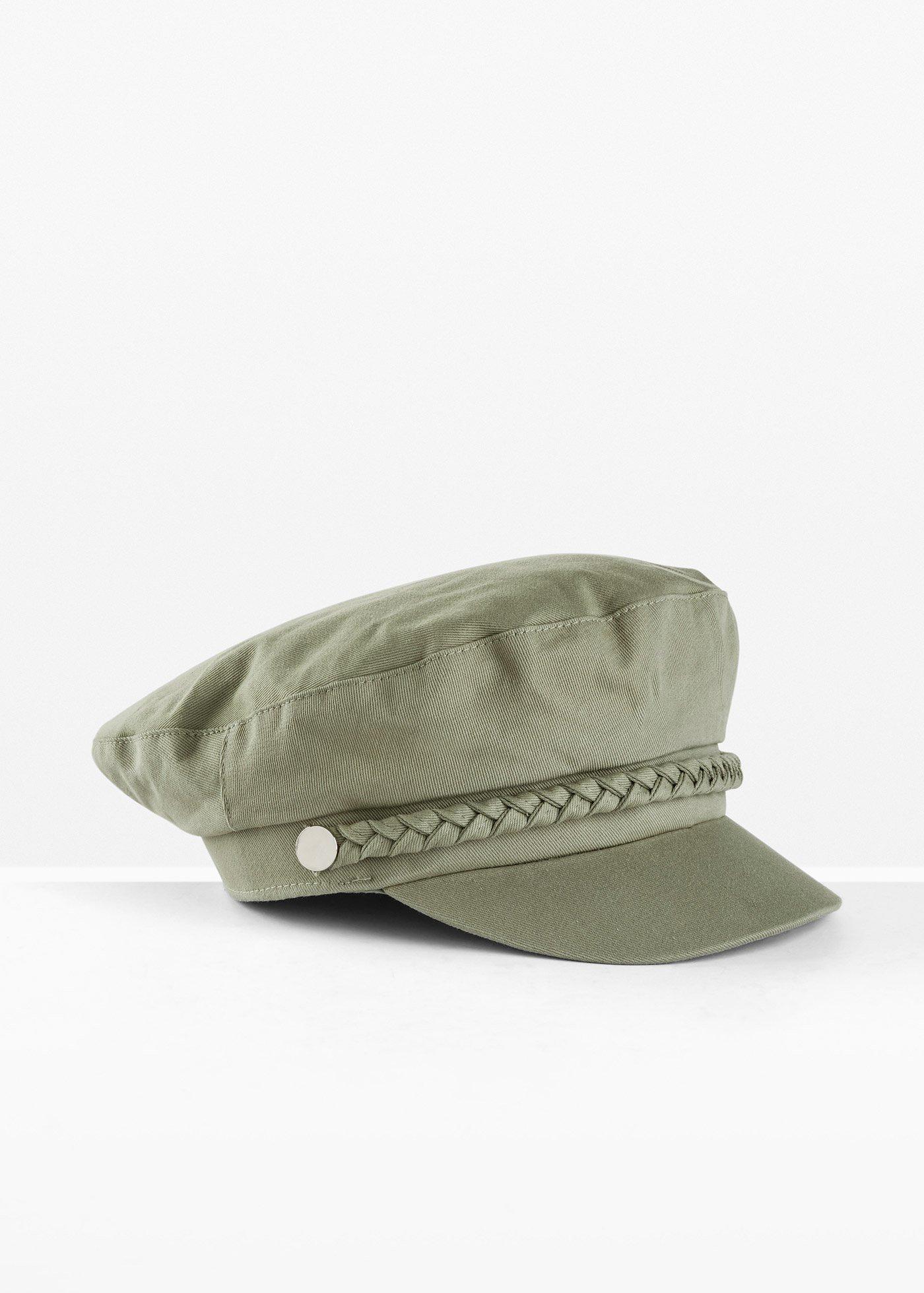 Cappello da marinaio con dettaglio intrecciato