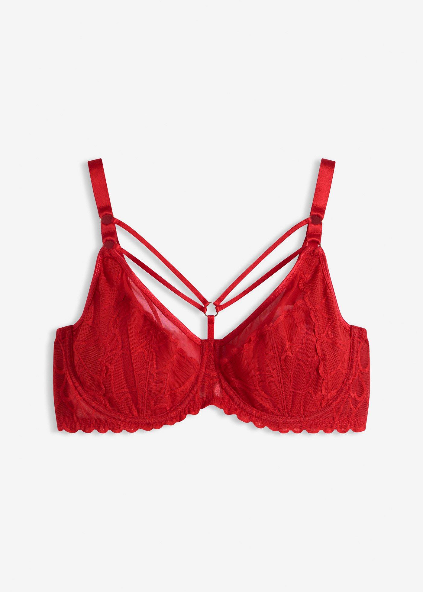 Reggiseno minimizer con dettagli gioiello