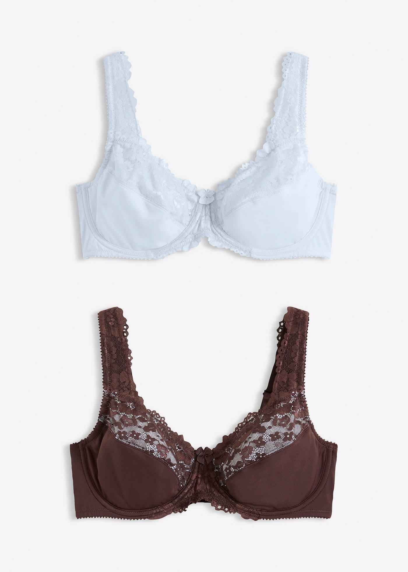 Reggiseno minimizer con spalline imbottite (pacco da 2)