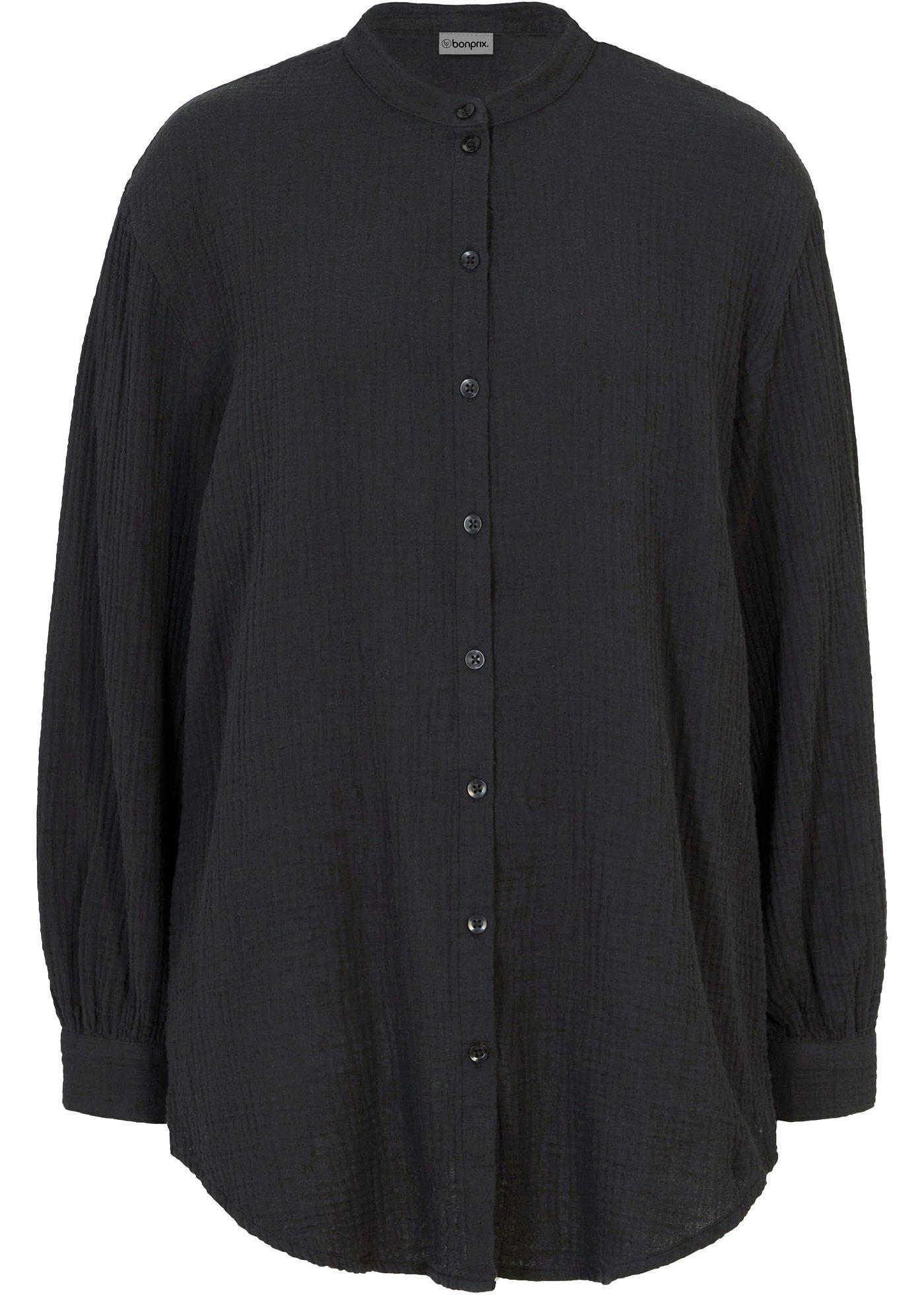 Camicia lunga in mussola leggera