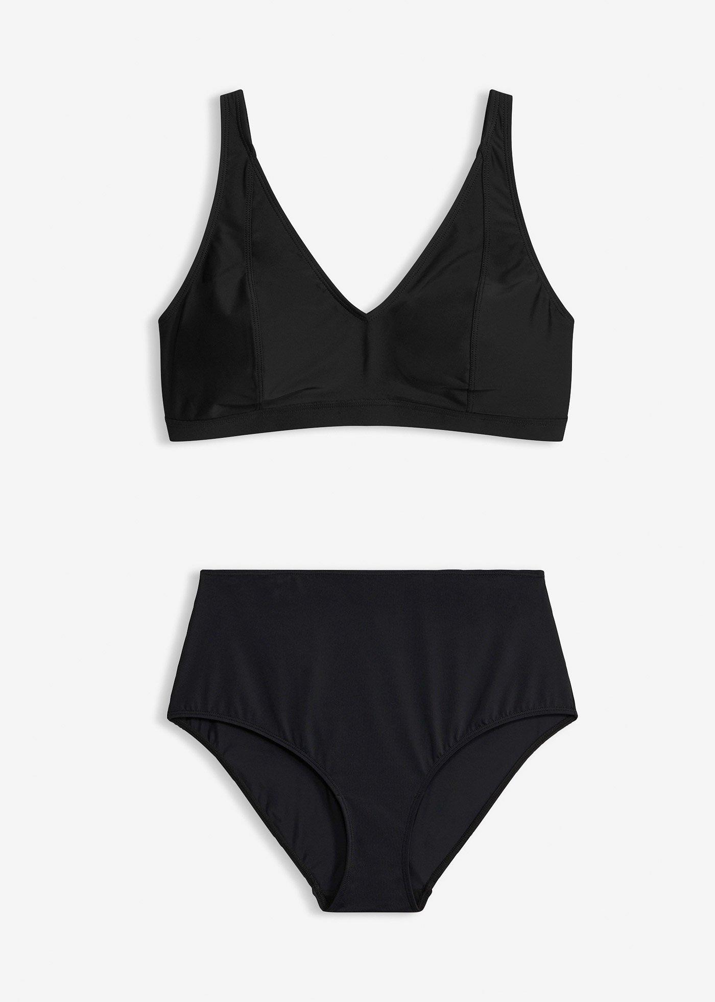 Bikini con scollatura a V (set 2 pezzi)