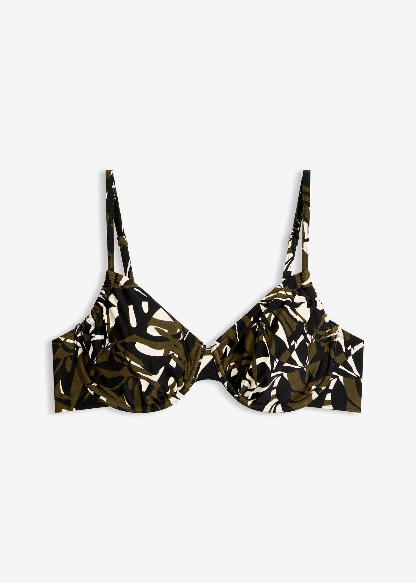 Reggiseno bikini con ferretto e coppe morbide