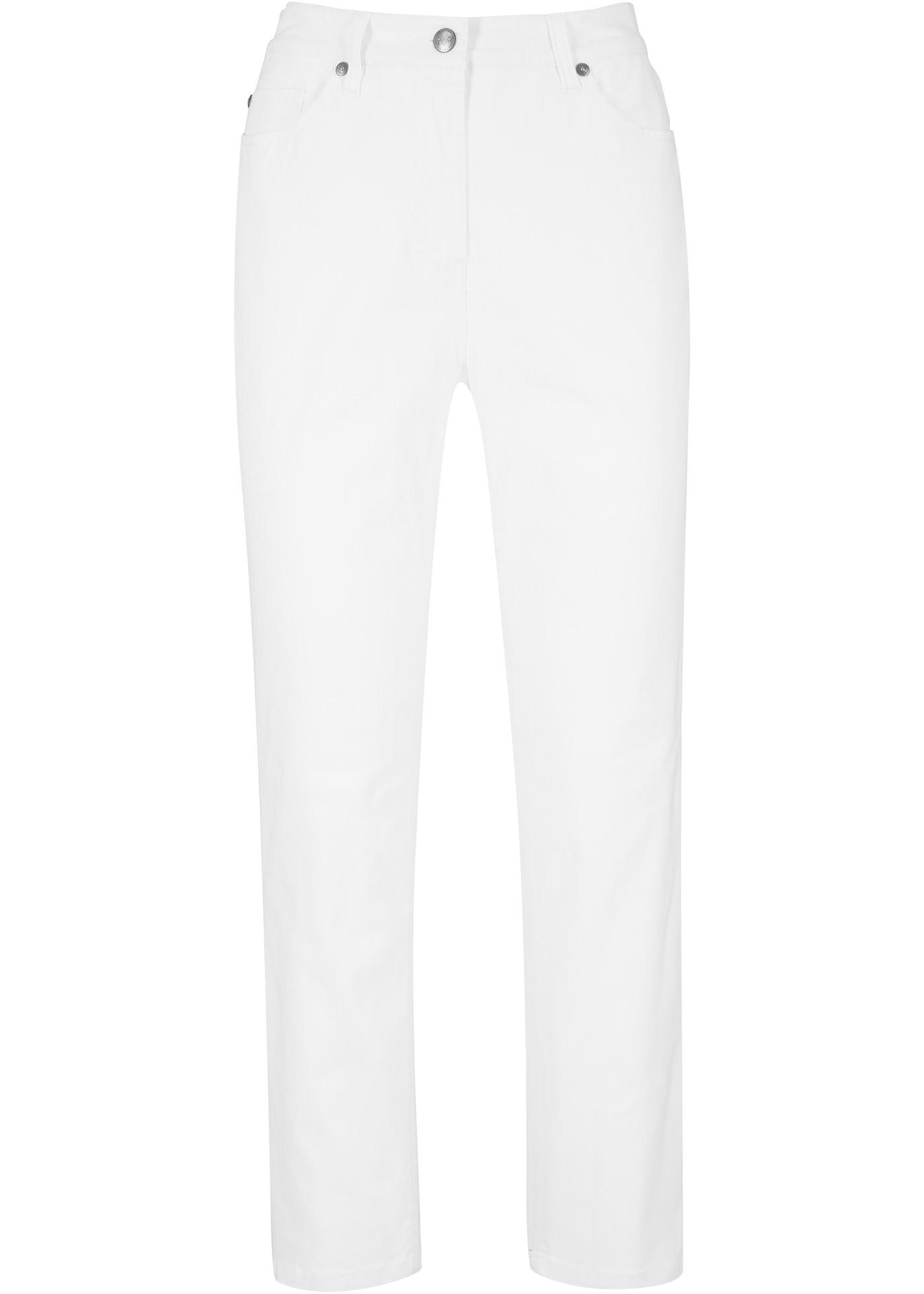 Pantaloni cropped a vita alta