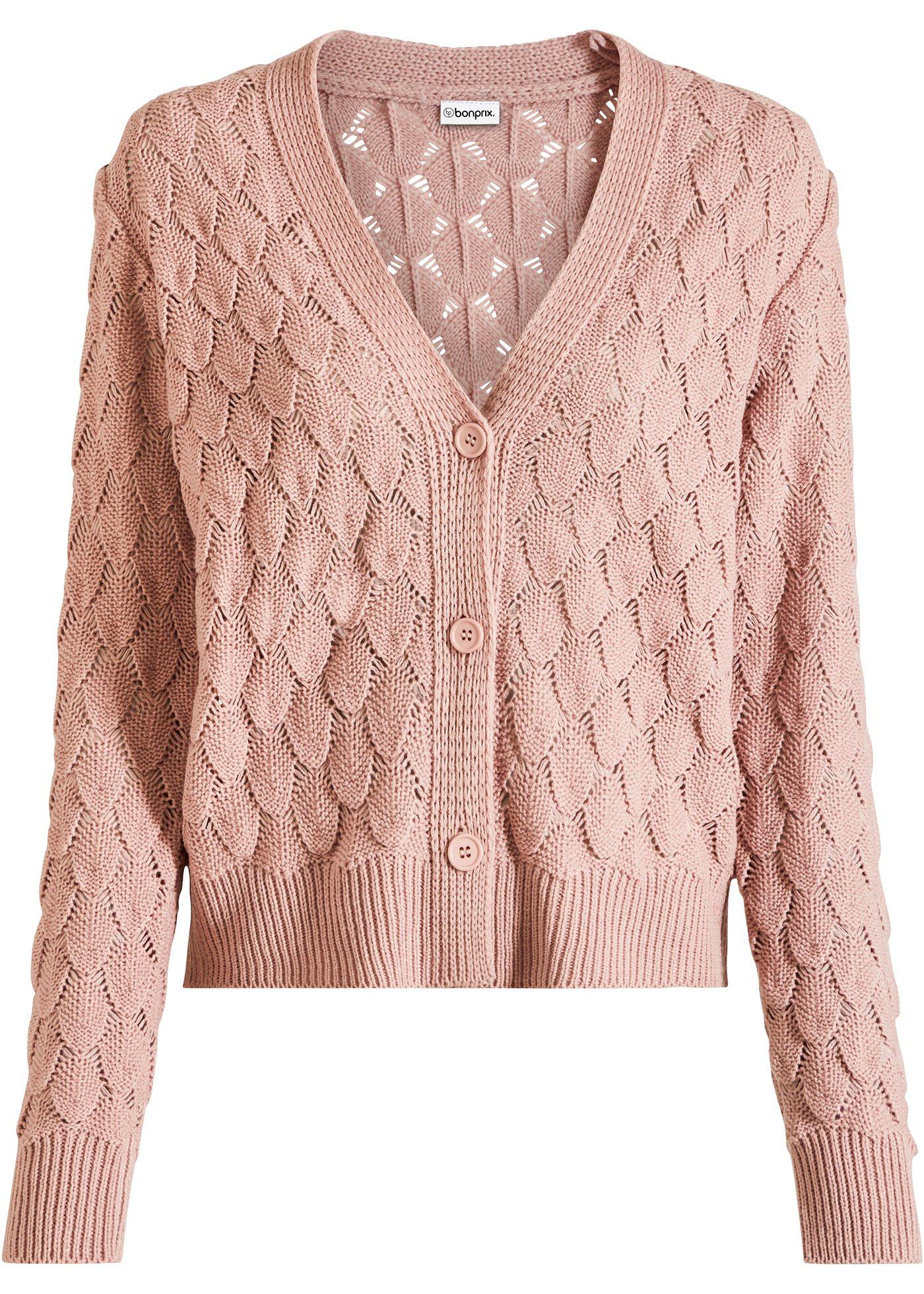 Cardigan traforato