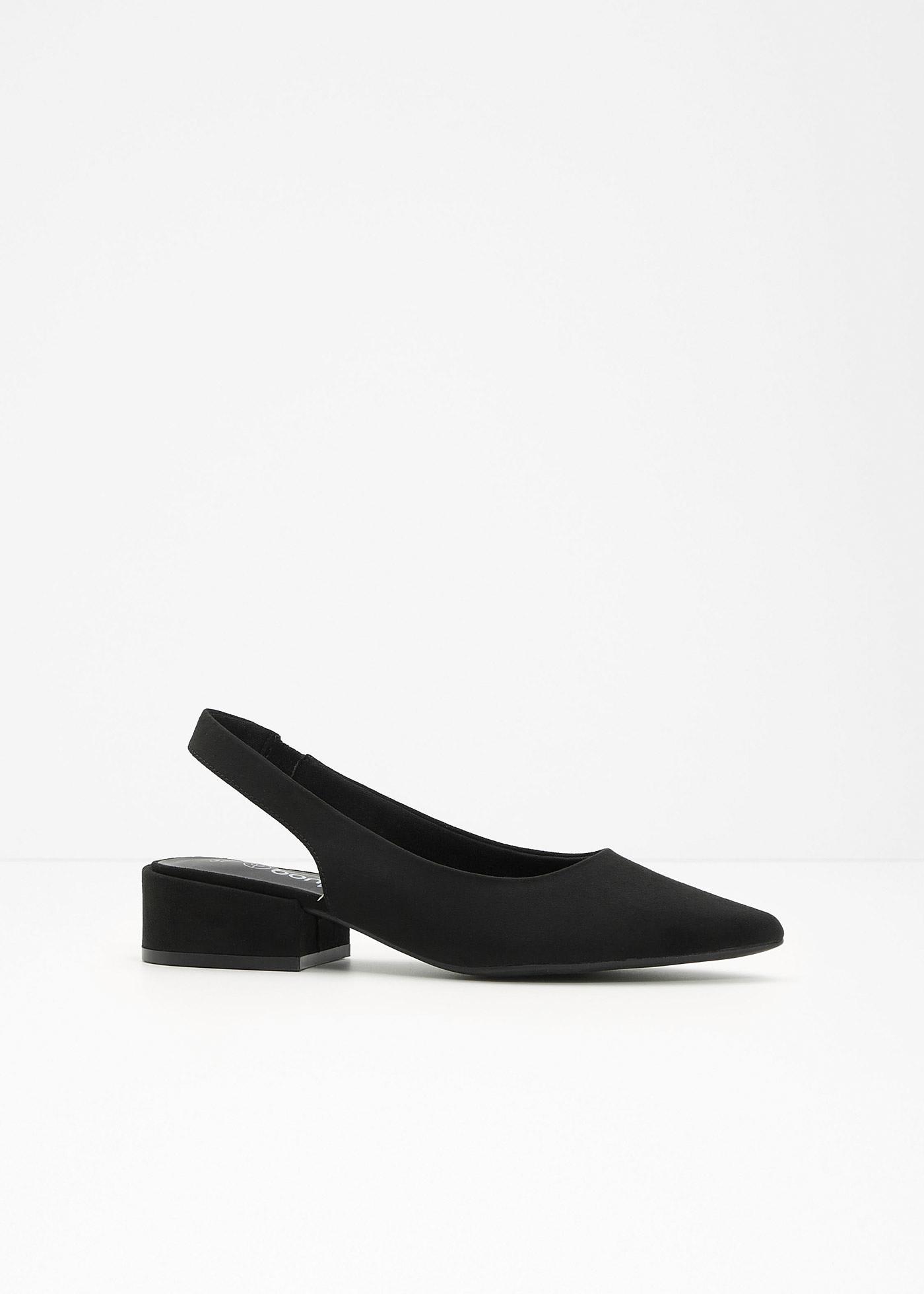 Décolleté slingback con tacco basso