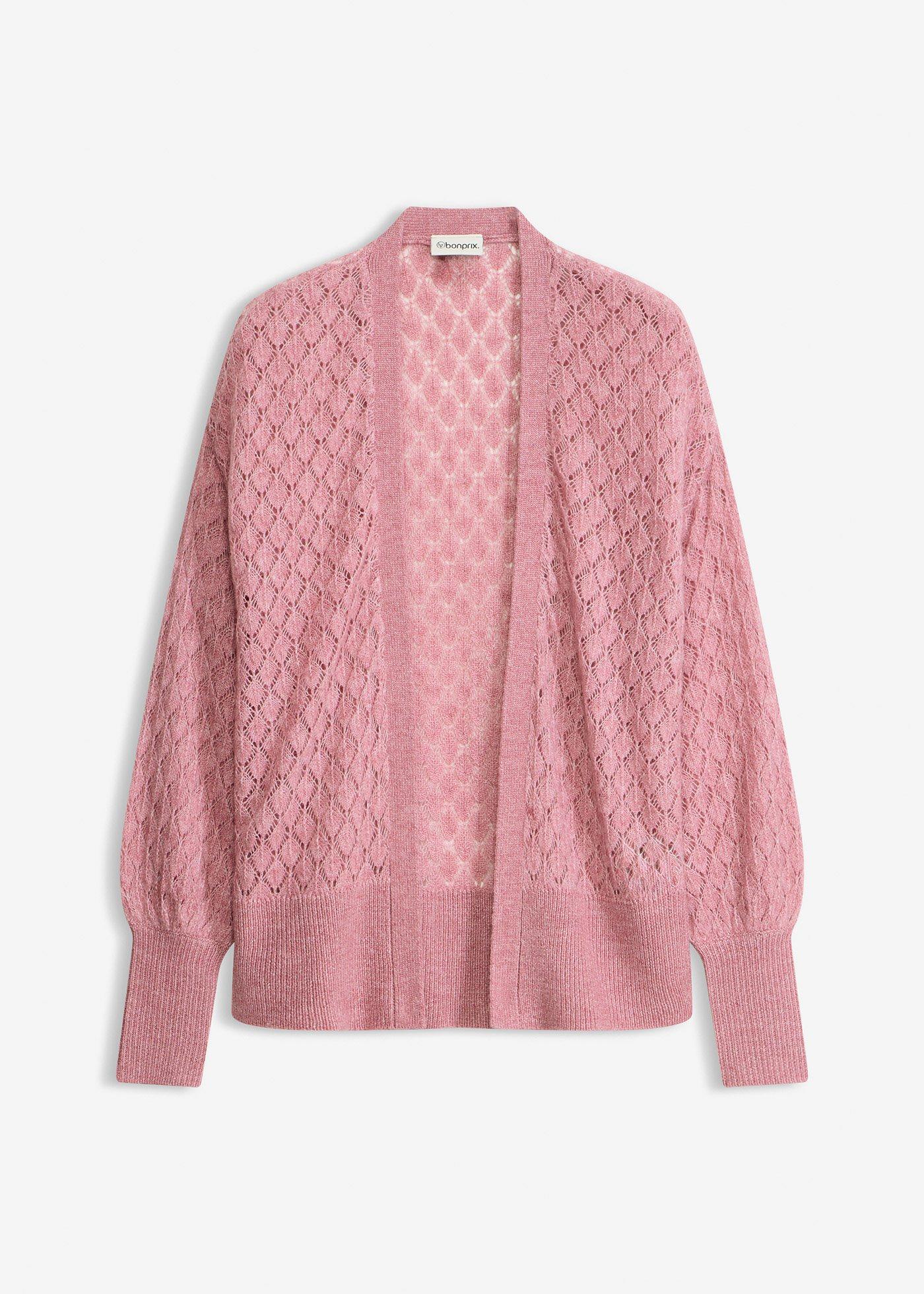 Cardigan traforato