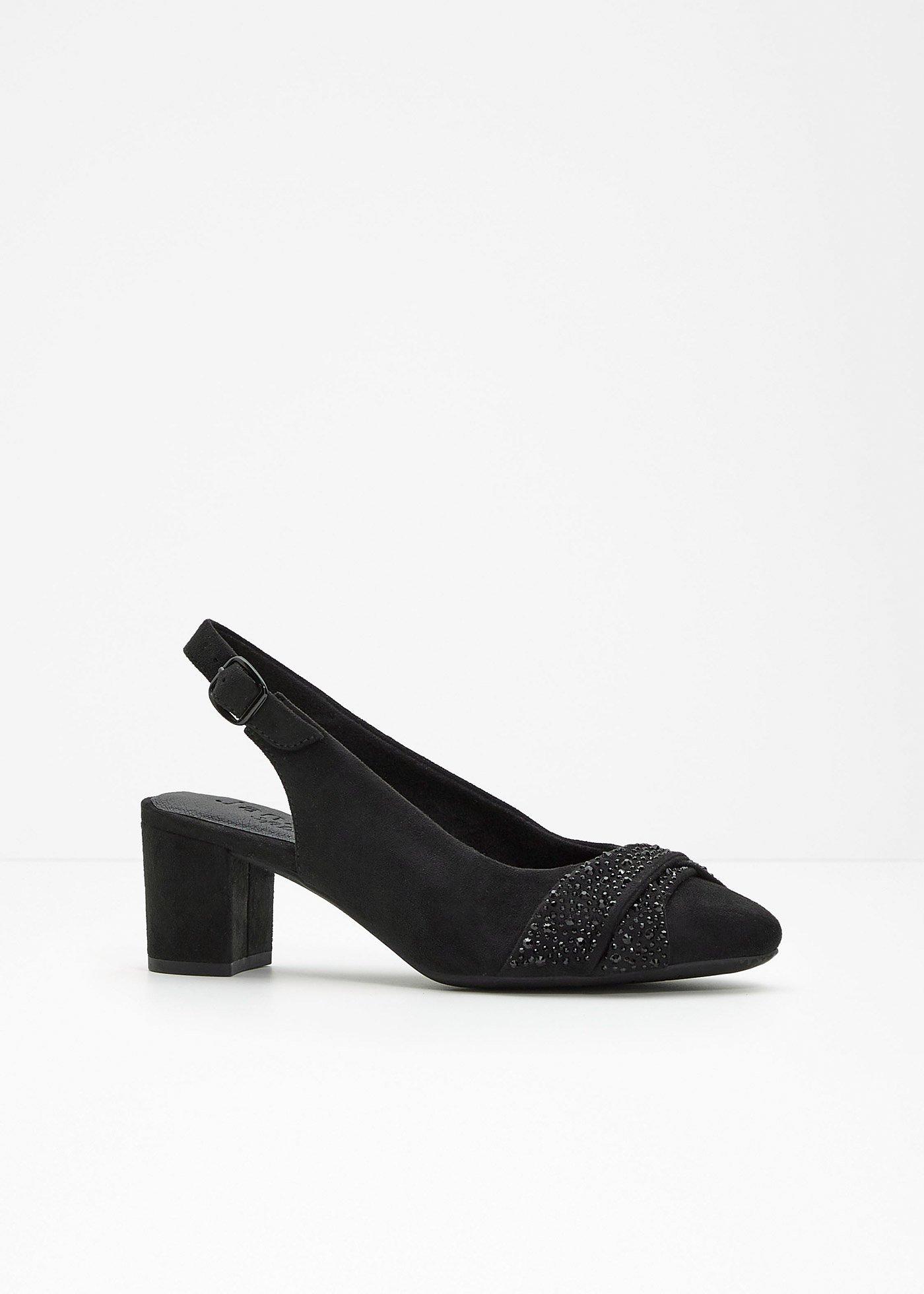 Décolleté Jana con cinturino, in larghezza comoda