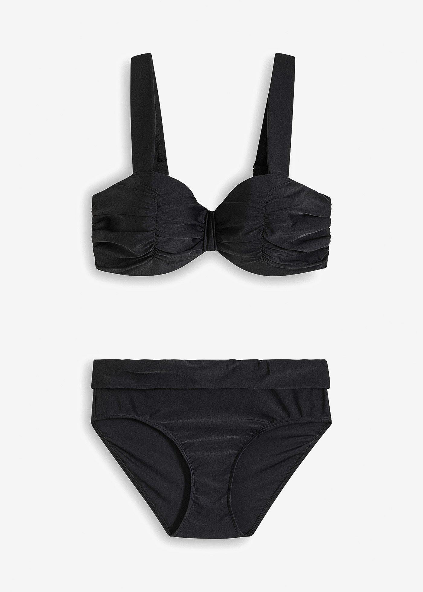 Bikini a balconcino con spalline imbottite (set 2 pezzi)